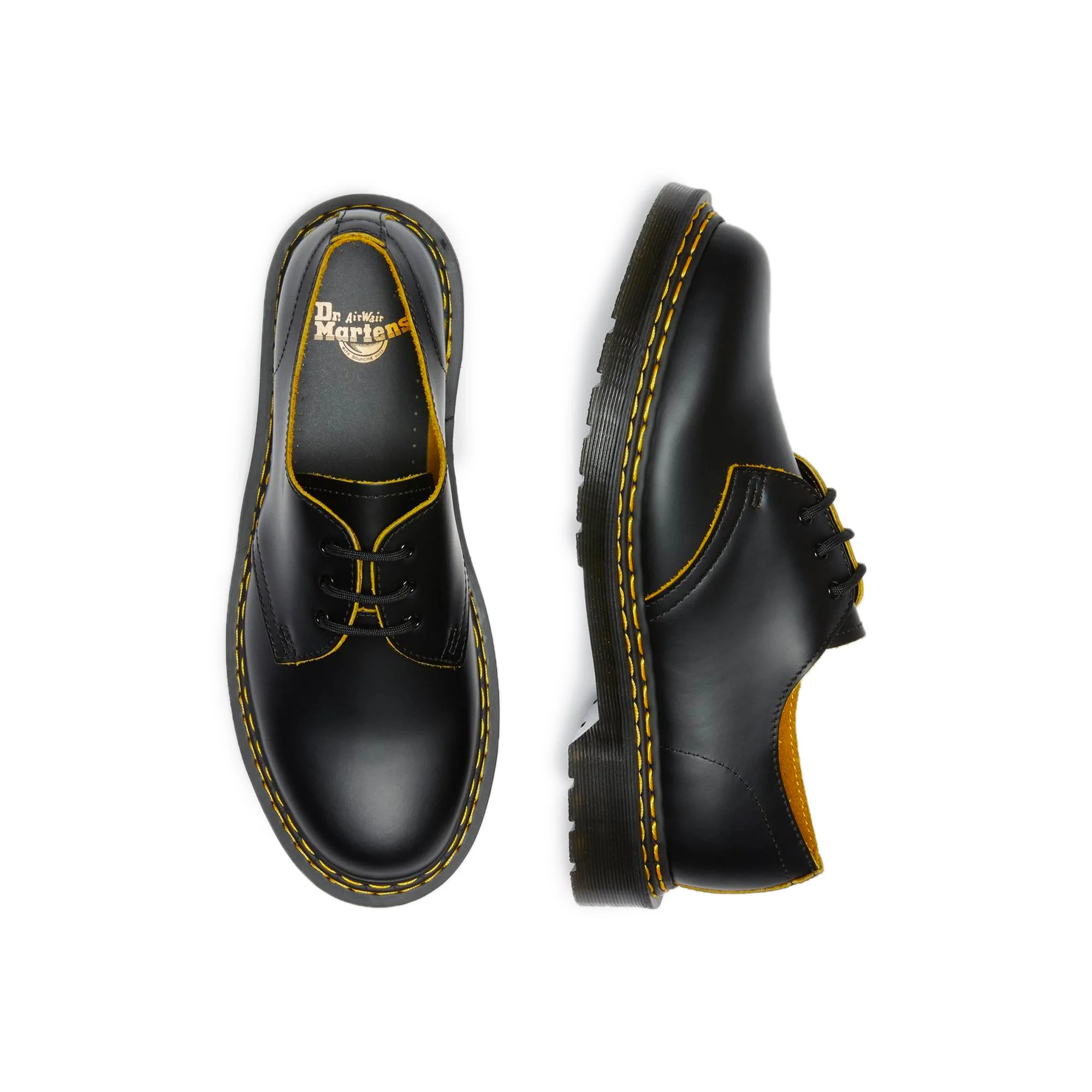 Dr. Martens 1461 Double Stitch Smooth Slice Shoes - Image 4