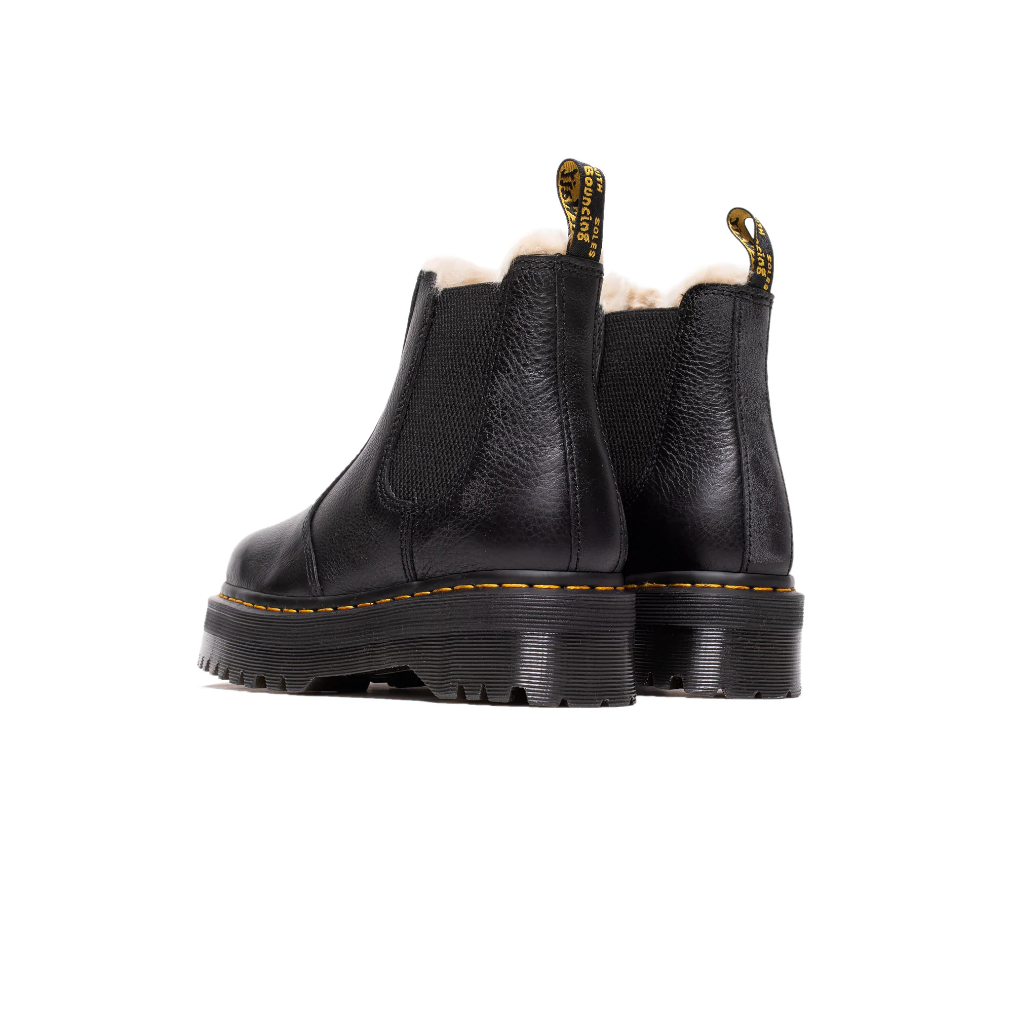 Dr. Martens 2976 Faux Fur Lined Platform Chelsea Boots - Image 3