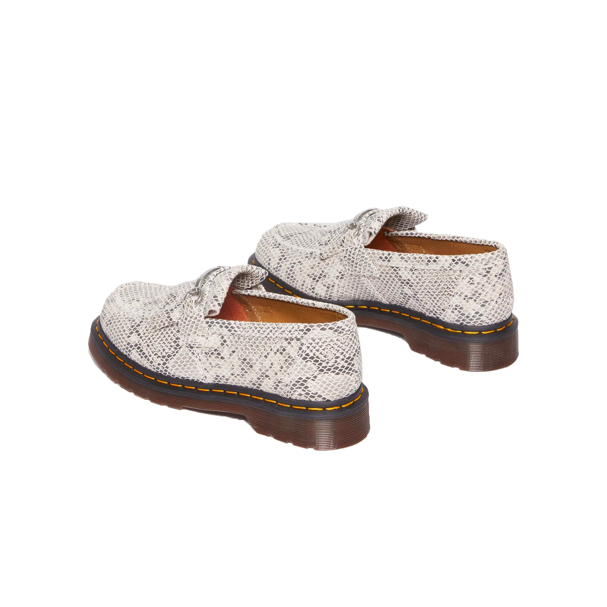 Dr. Martens Adrian Snaffle Python Print Suede Loafers - Image 3
