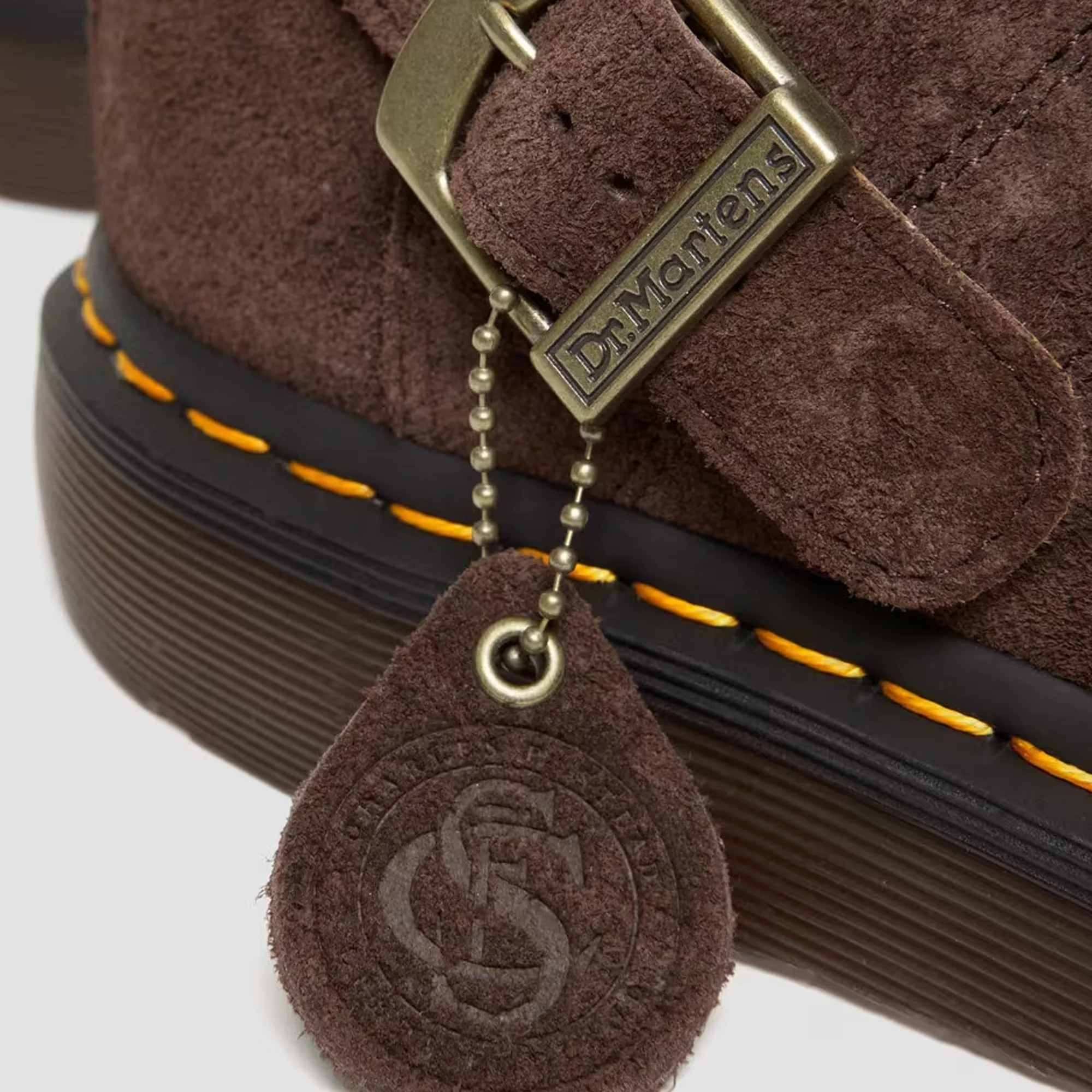 Dr. Martens Mens Isham Desert Oasis Suede Mules - Image 4