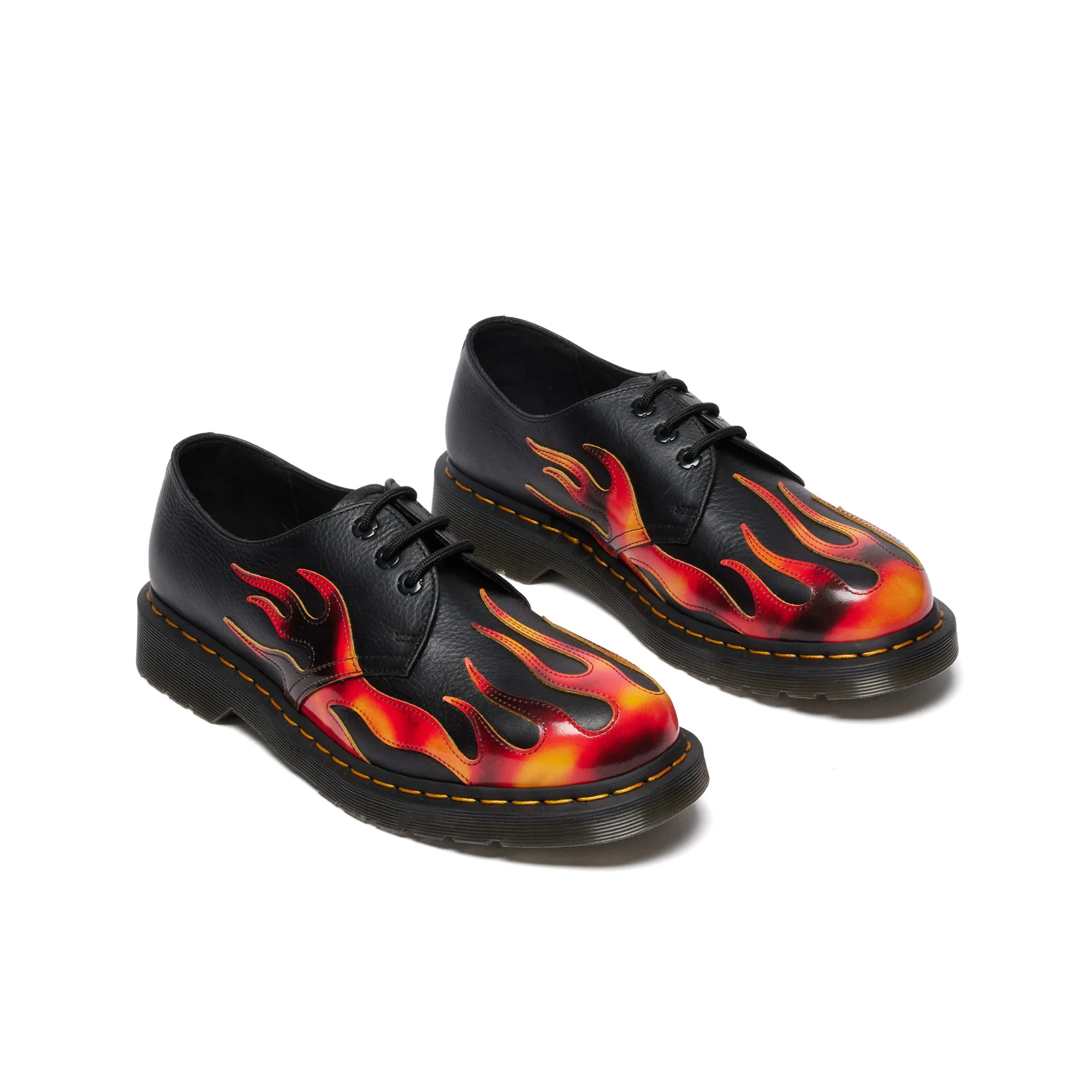 Dr Martens Mens 1461 Flame XLD Shoes - Image 2