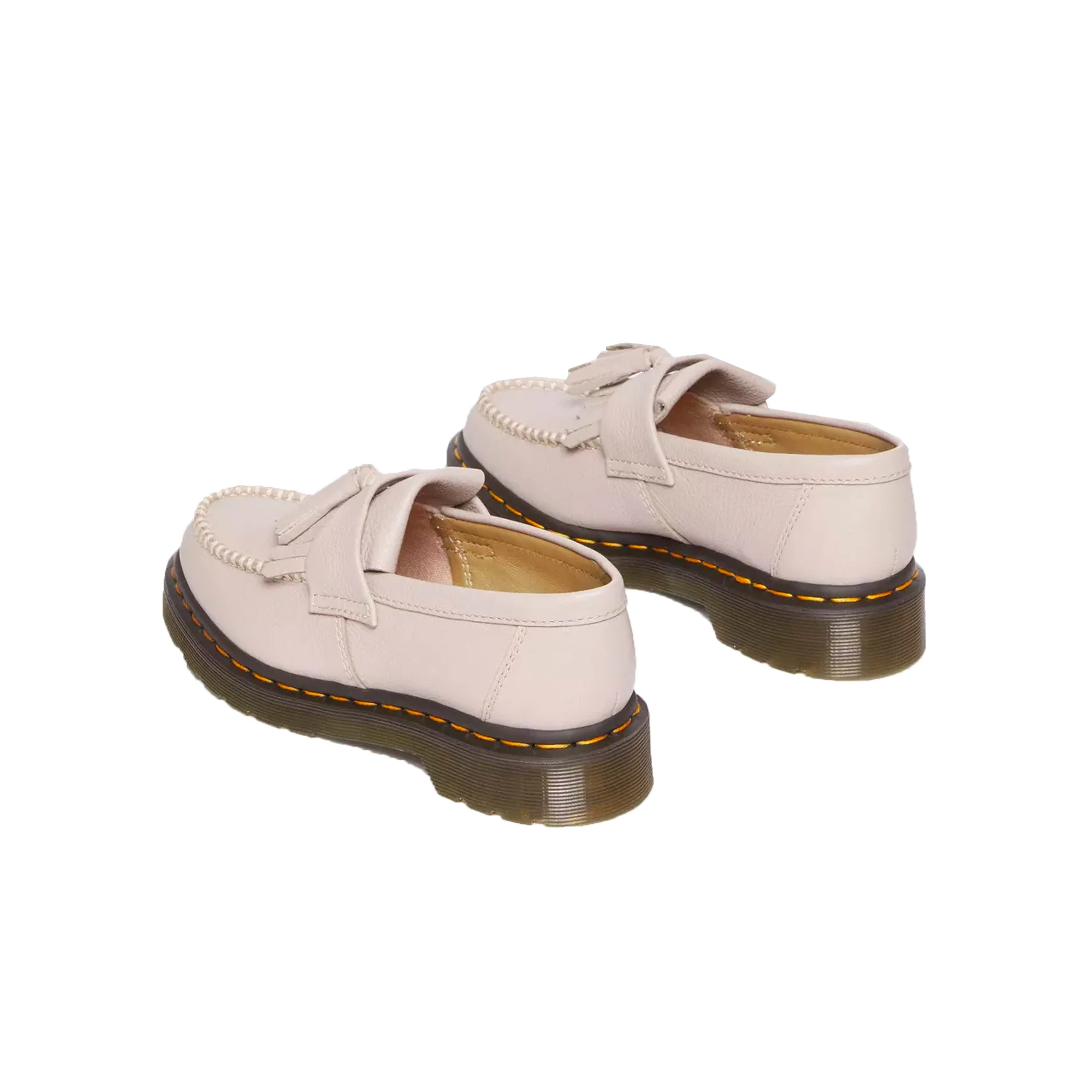 Dr Martens Womens Adrian Virginia Leather Tassel Loafers - Image 3