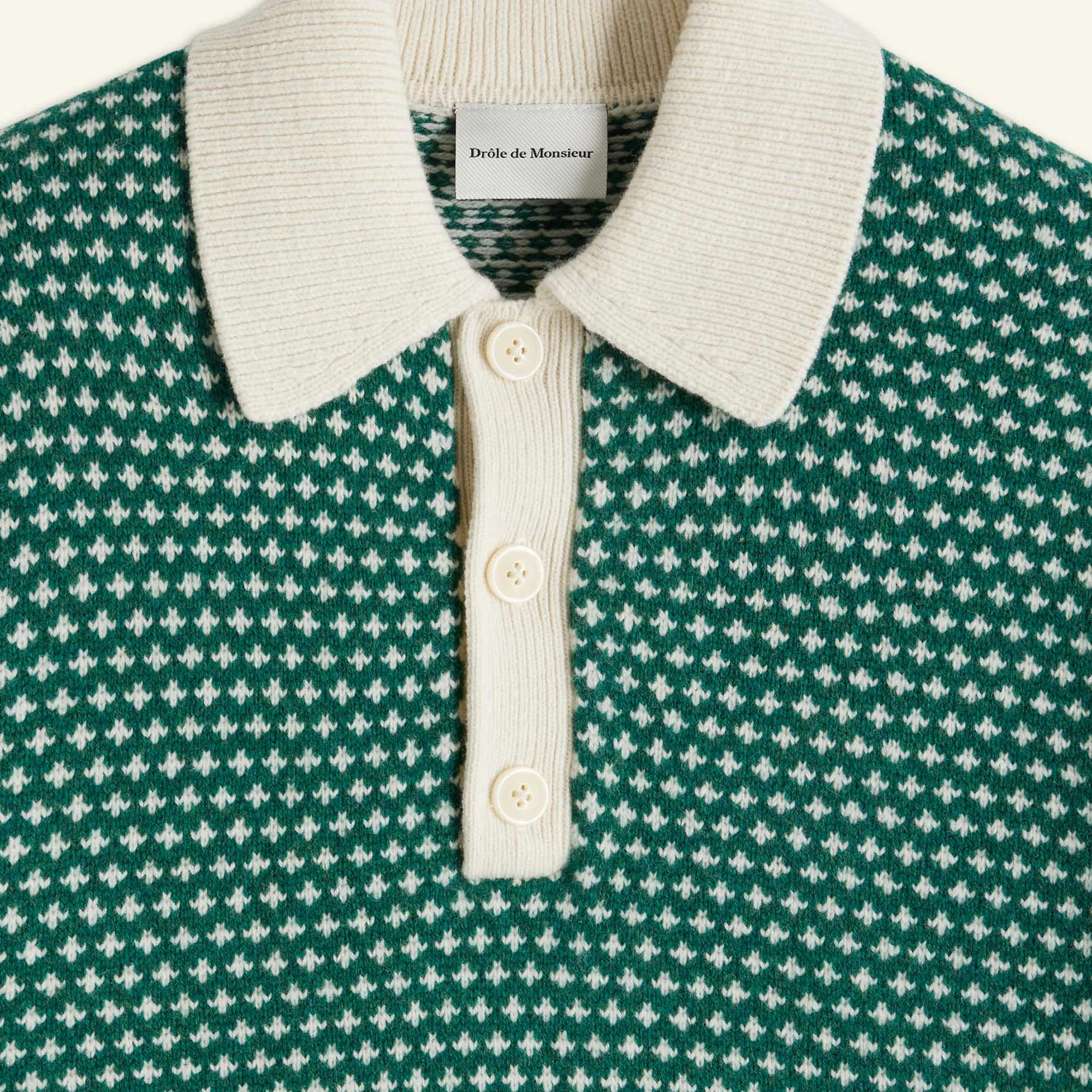 Drole De Monsieur La Maille Jacquard Longsleeve - Image 3