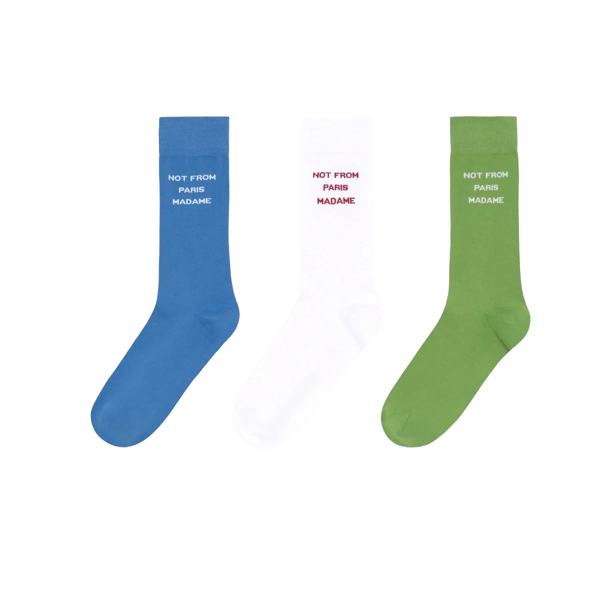 Drôle de Monsieur Le Pack De Chaussettes Slogan Socks
