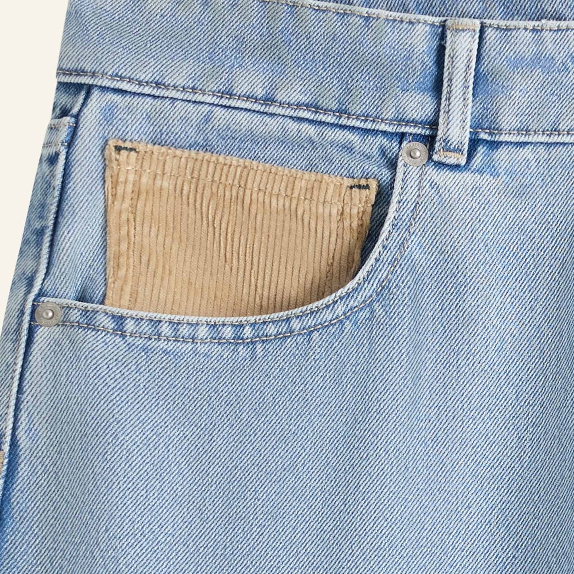 Drole De Monsieur Mens Denim Pants - Image 2