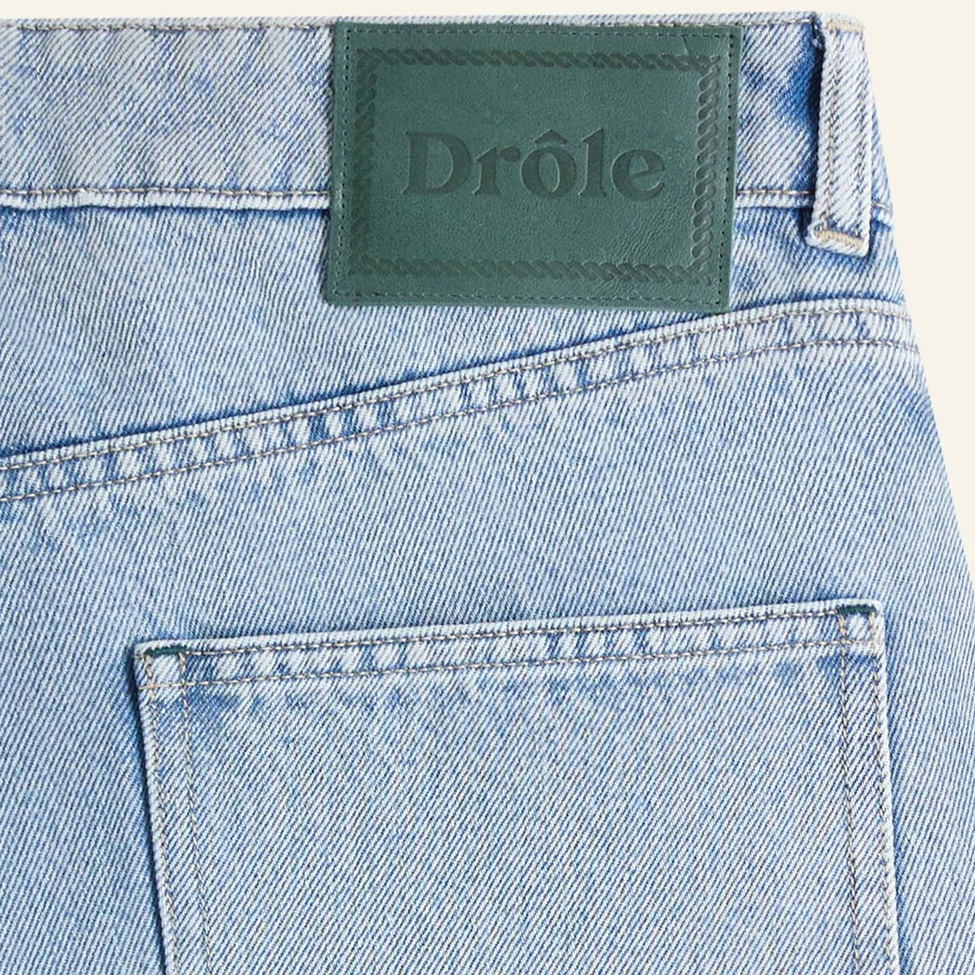 Drole De Monsieur Mens Denim Pants - Image 3