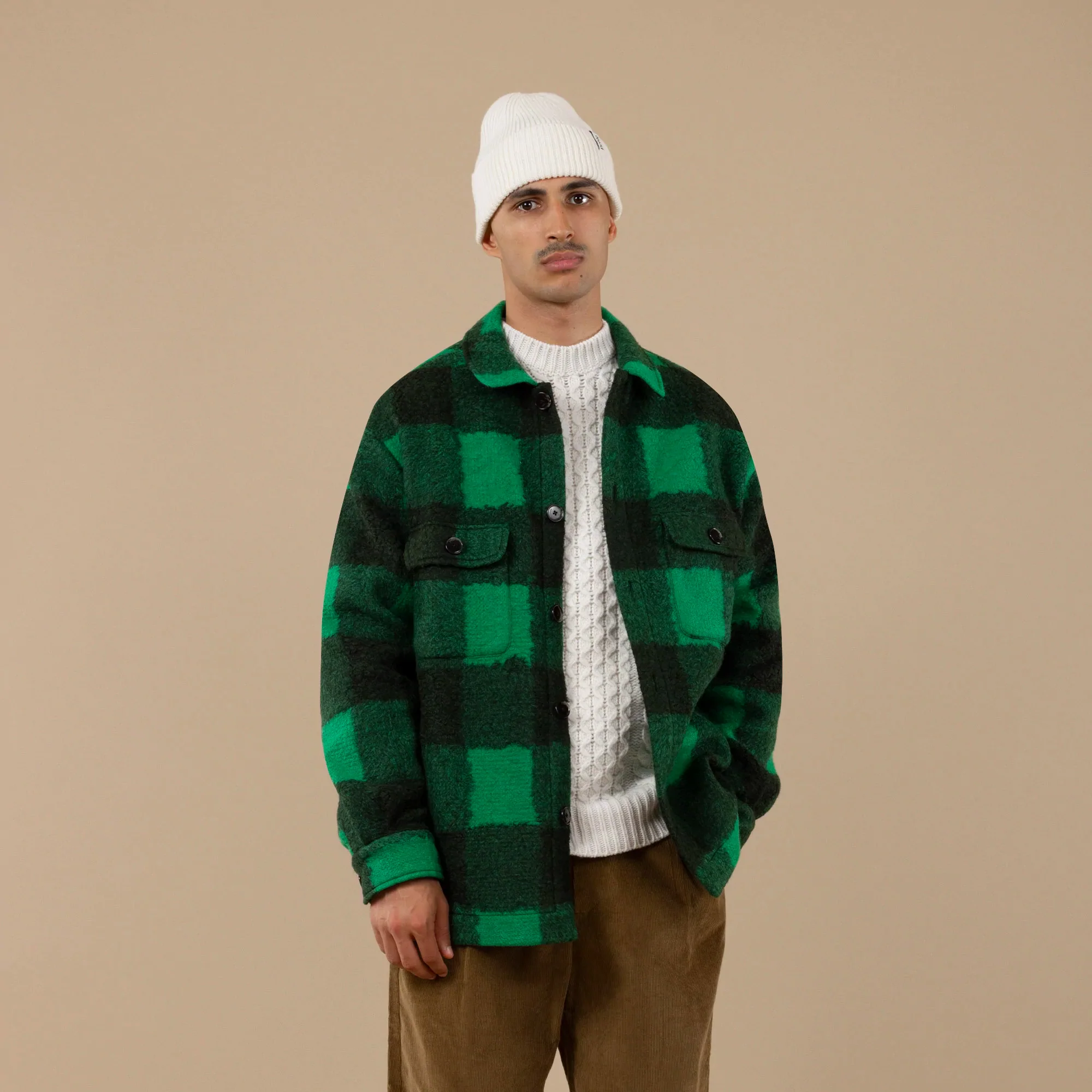 Drole De Monsieur Mens La Surchemise Carreaux - Image 2