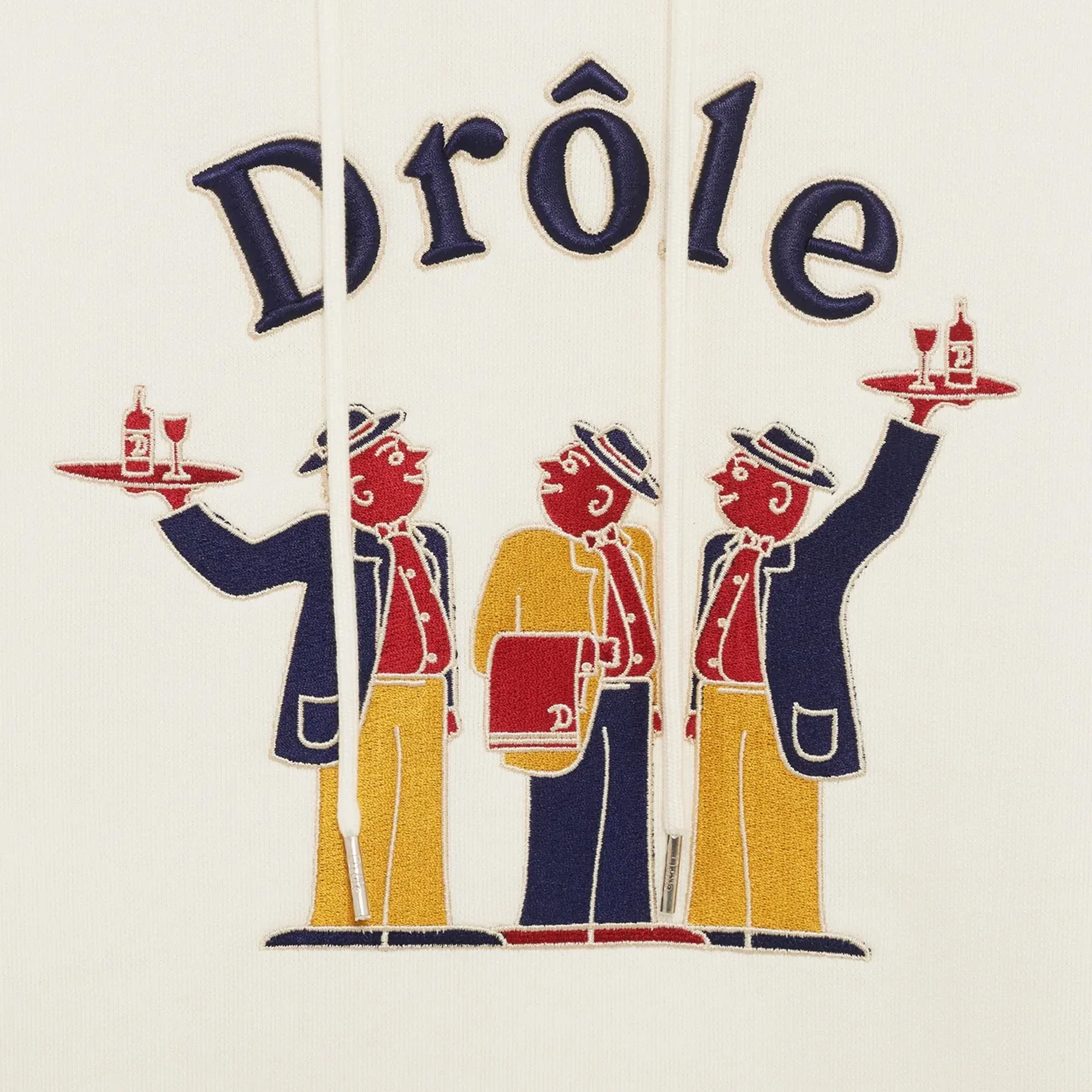 Drole de Monsieur Mens Le Crillon Hoodie - Image 2