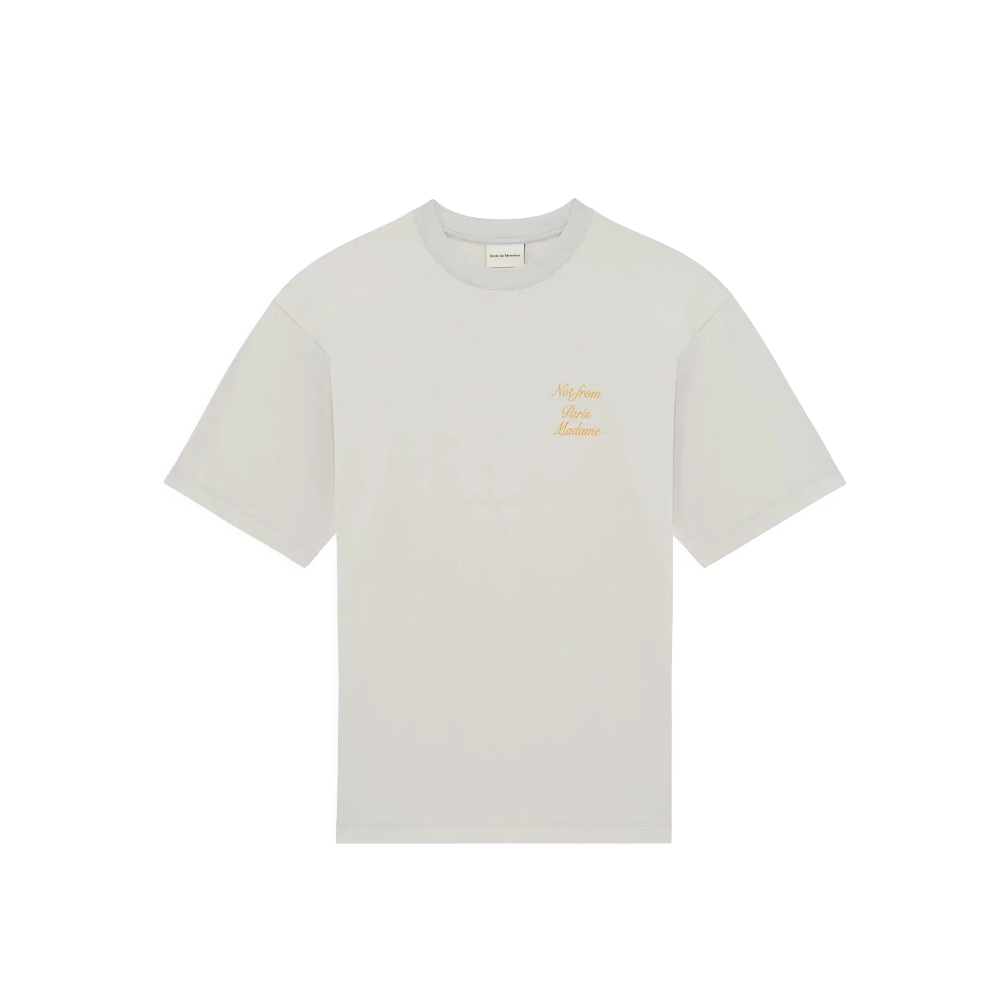 Drole De Monsieur Mens Le Slogan Calligraphy Tee