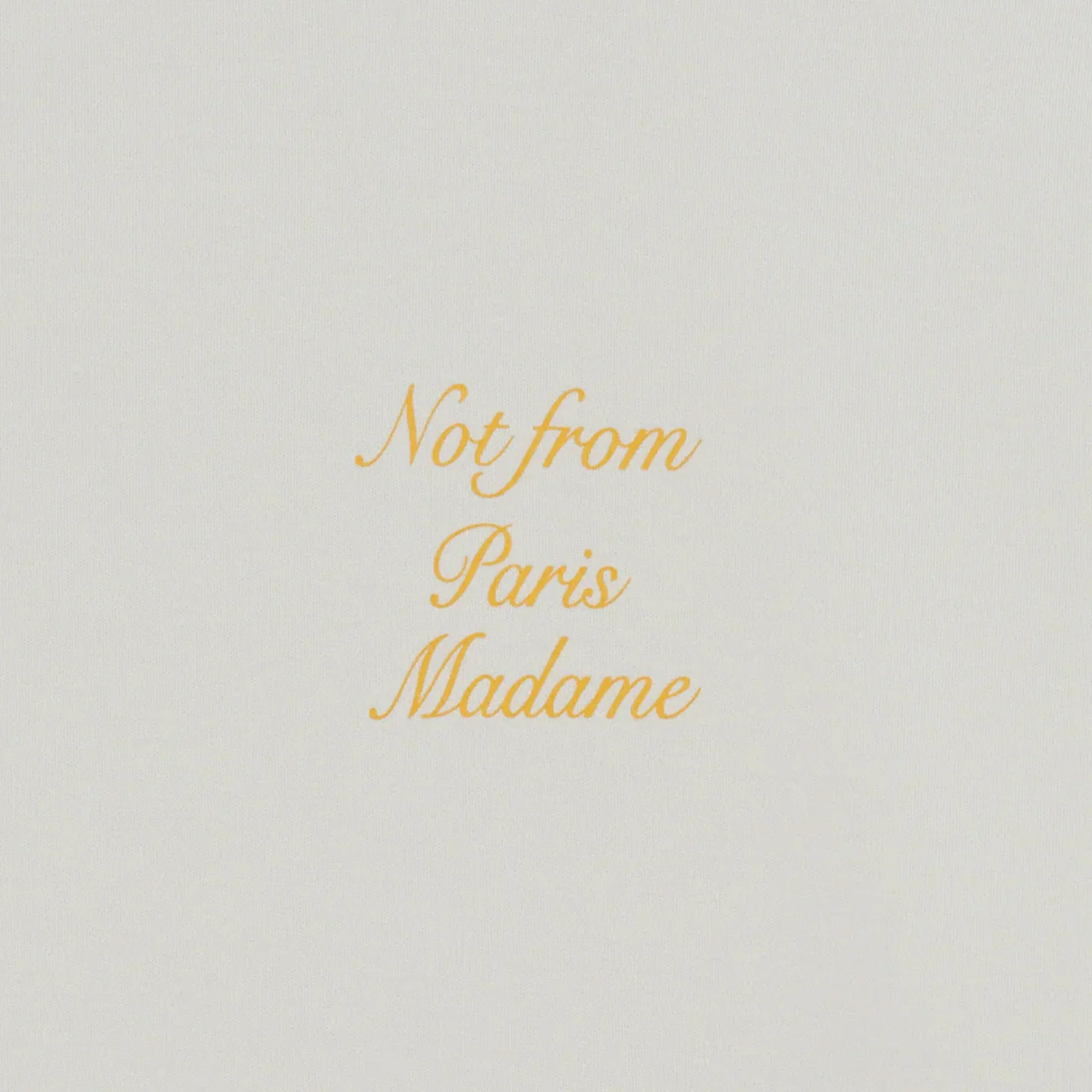 Drole De Monsieur Mens Le Slogan Calligraphy Tee - Image 4