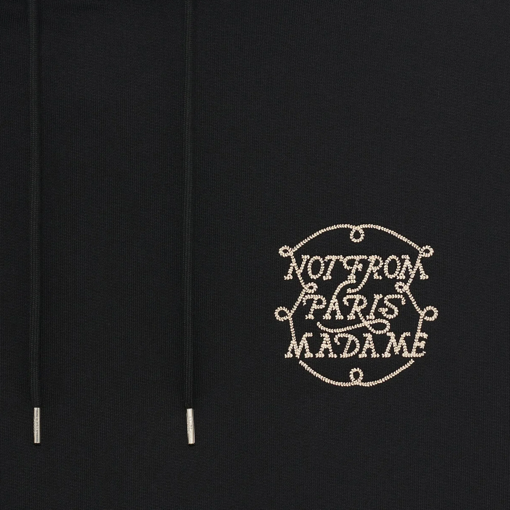 Drole De Monsieur Mens Le Slogan Tresses Hoodie - Image 3