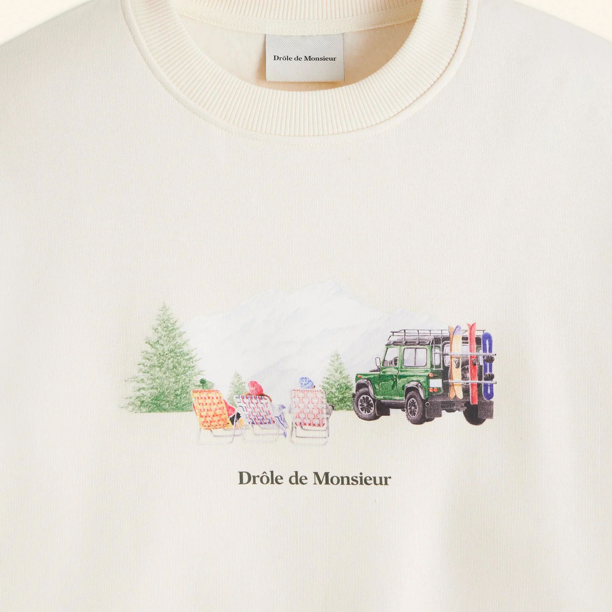 Drole De Monsieur Mens Le Sweatshirt Montagne - Image 2