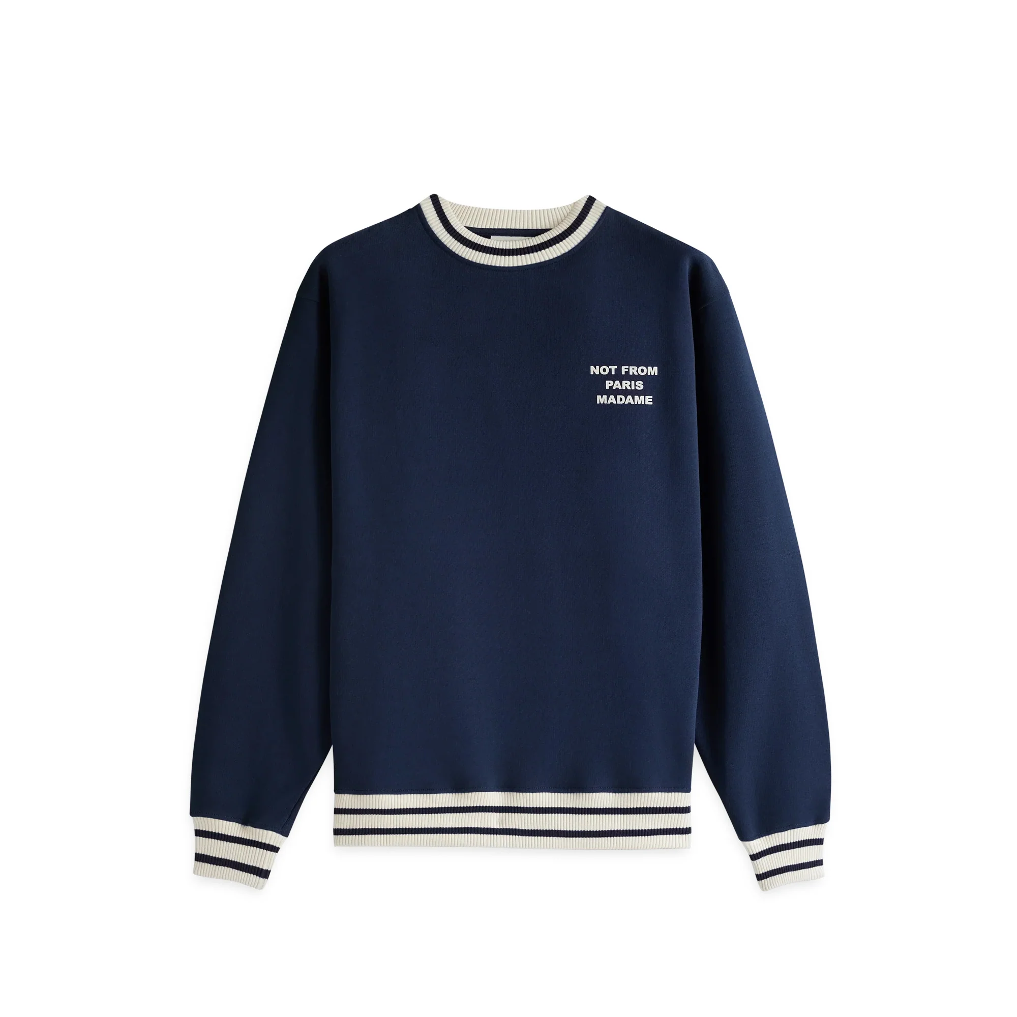Drole de Monsieur Mens Le Sweatshirt Slogan Sport