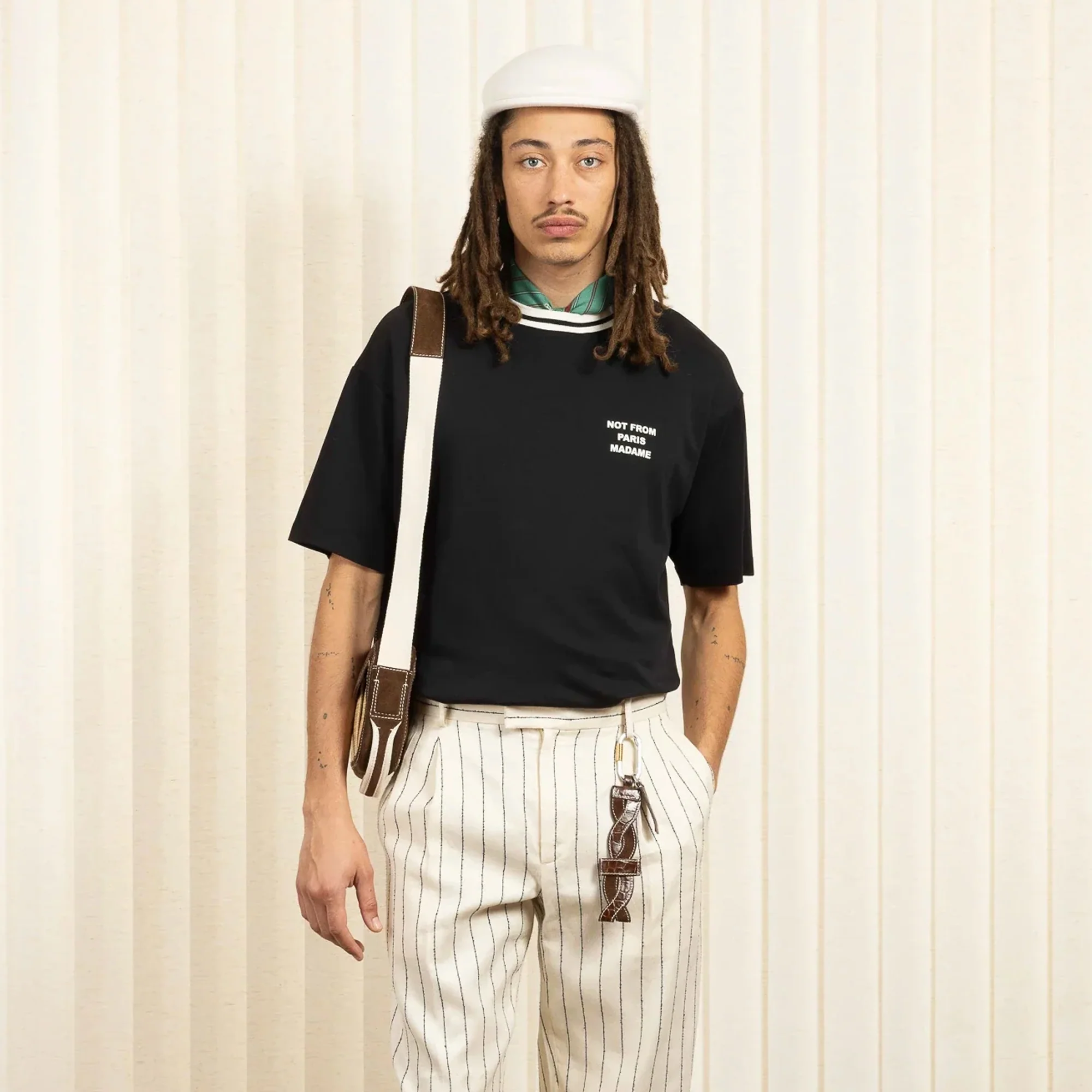 Drôle de Monsieur Mens Le Slogan Sport Tee - Image 2