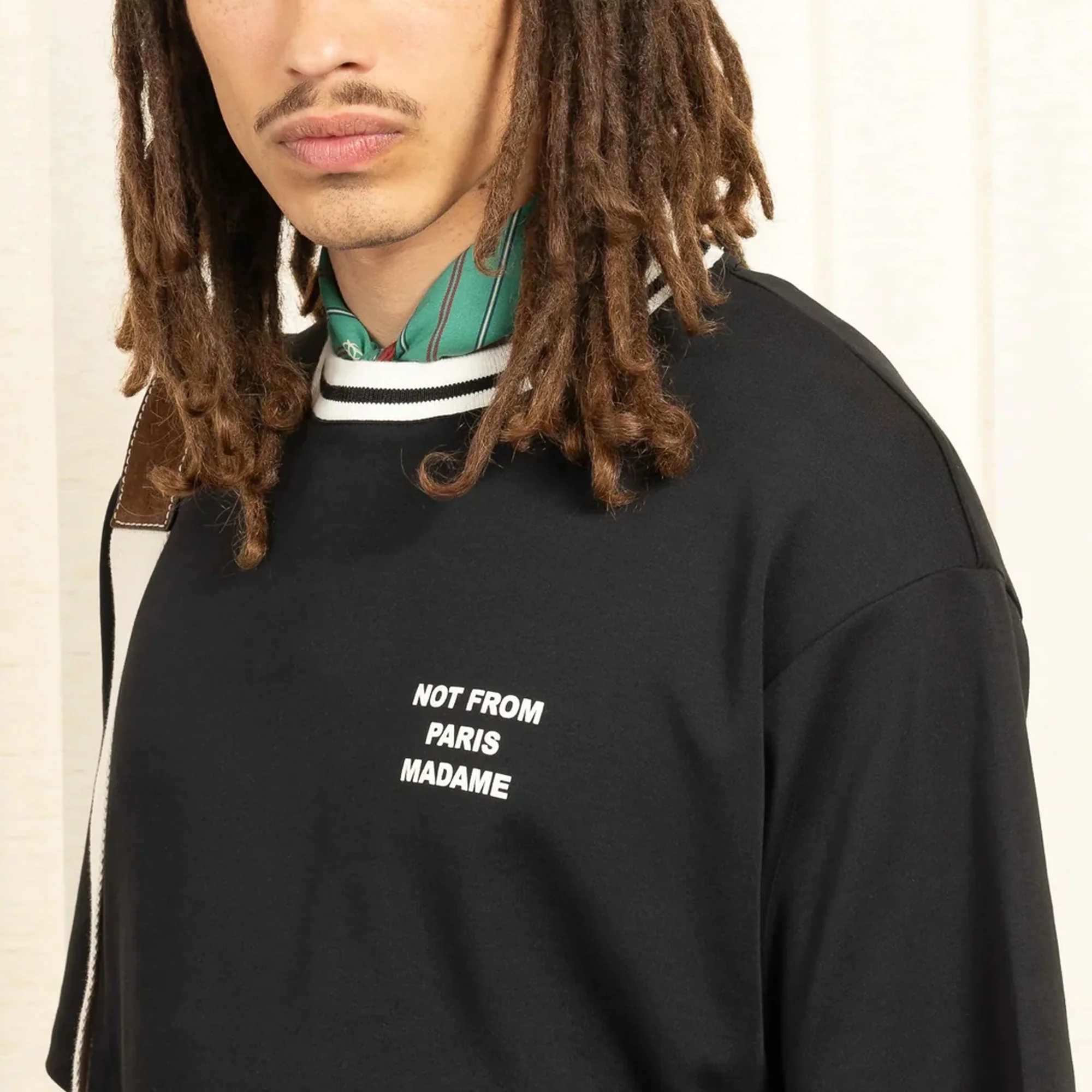 Drôle de Monsieur Mens Le Slogan Sport Tee - Image 3