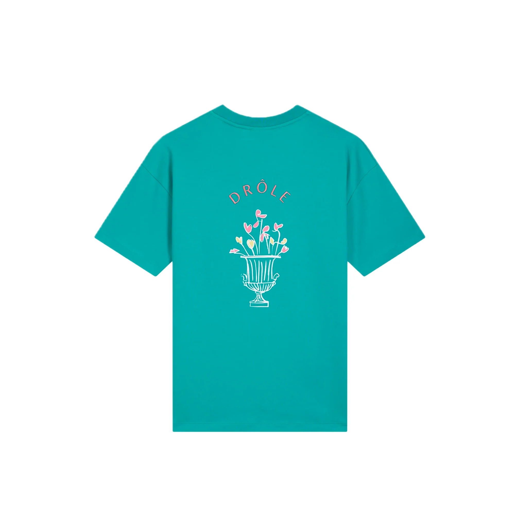 Drole De Monsieur Mens Medicis SS Tee Blue Duck - Image 2