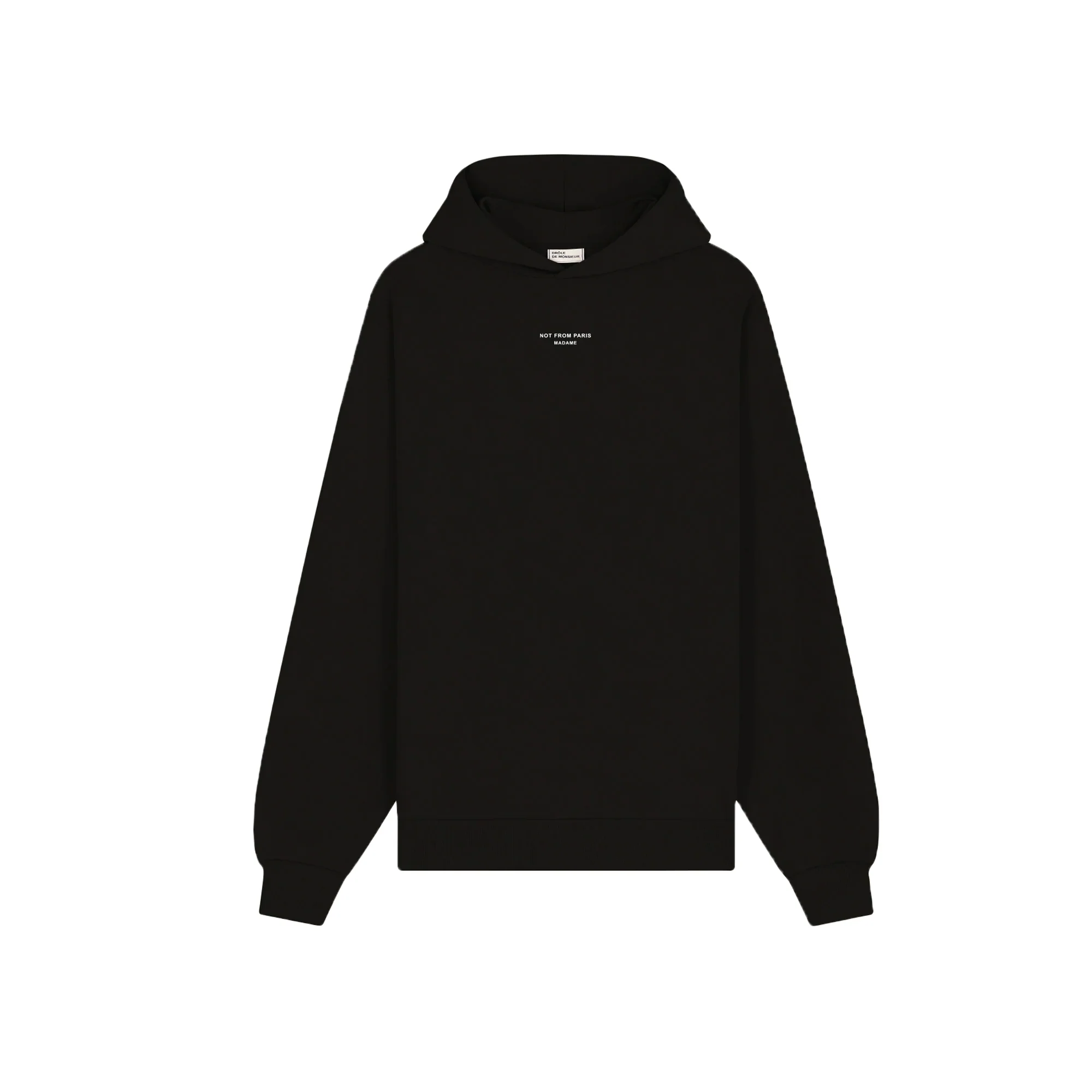 Drole De Monsieur NFPM Classic Hoodie Black
