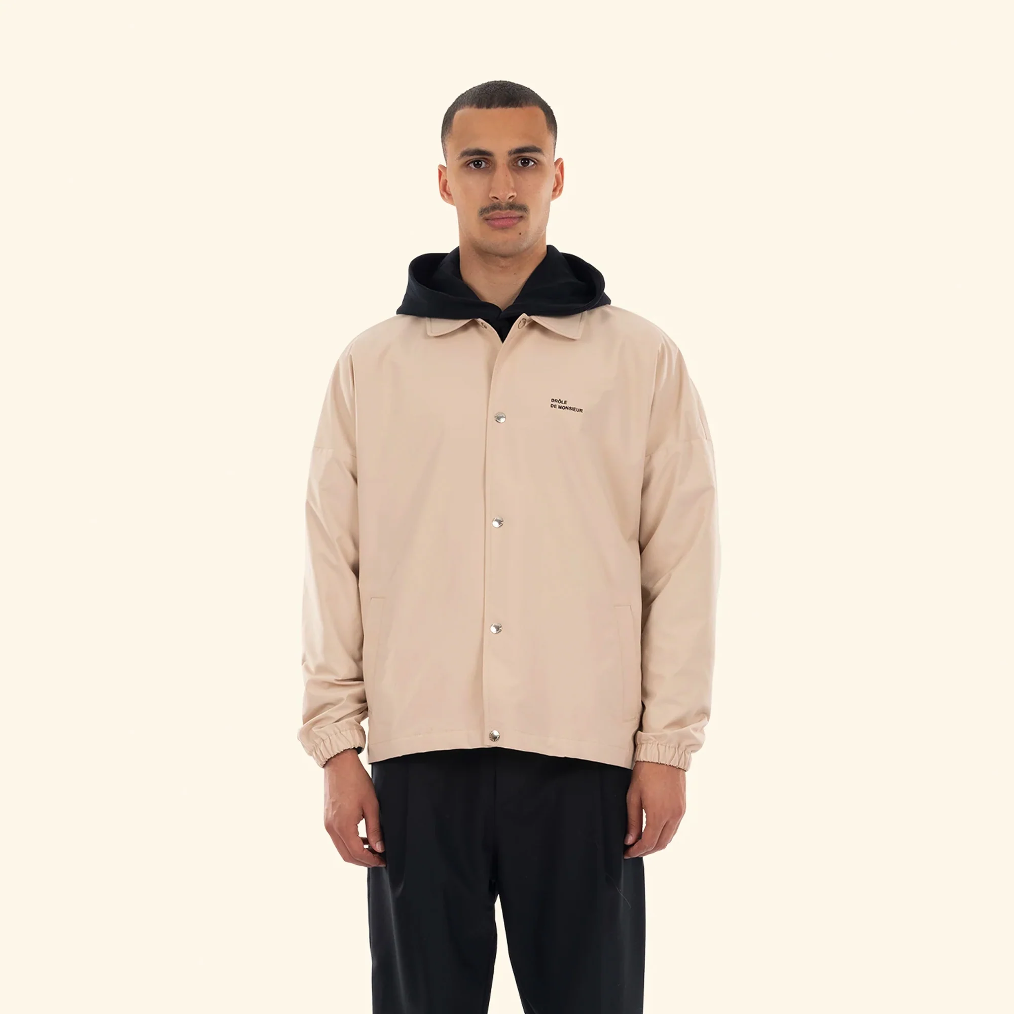 Drole De Monsieur Mens NFPM Jacket Beige - Image 3
