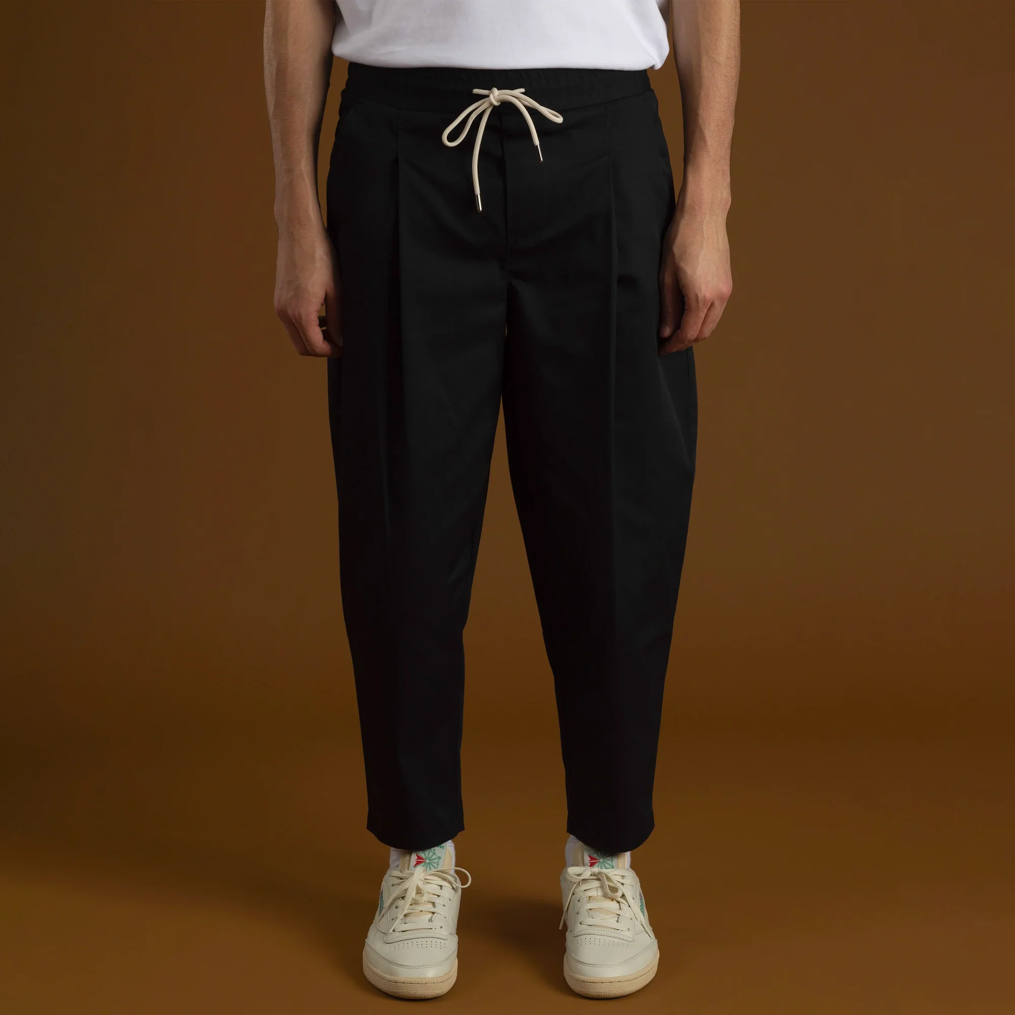 Drole De Monsieur Mens Signature Pants Black - Image 4