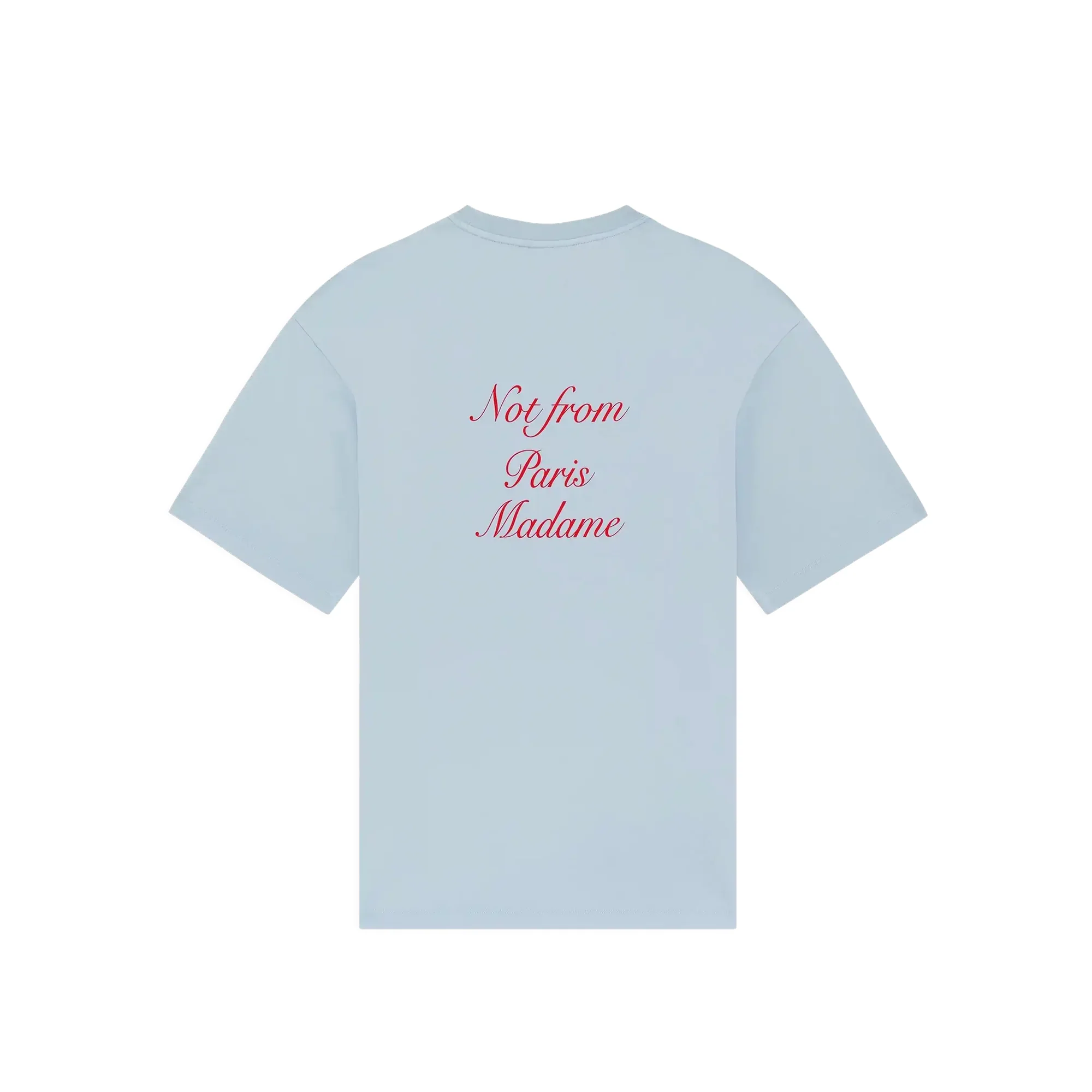 Drôle de Monsieur Mens Slogan Calligraphy Tee - Image 2