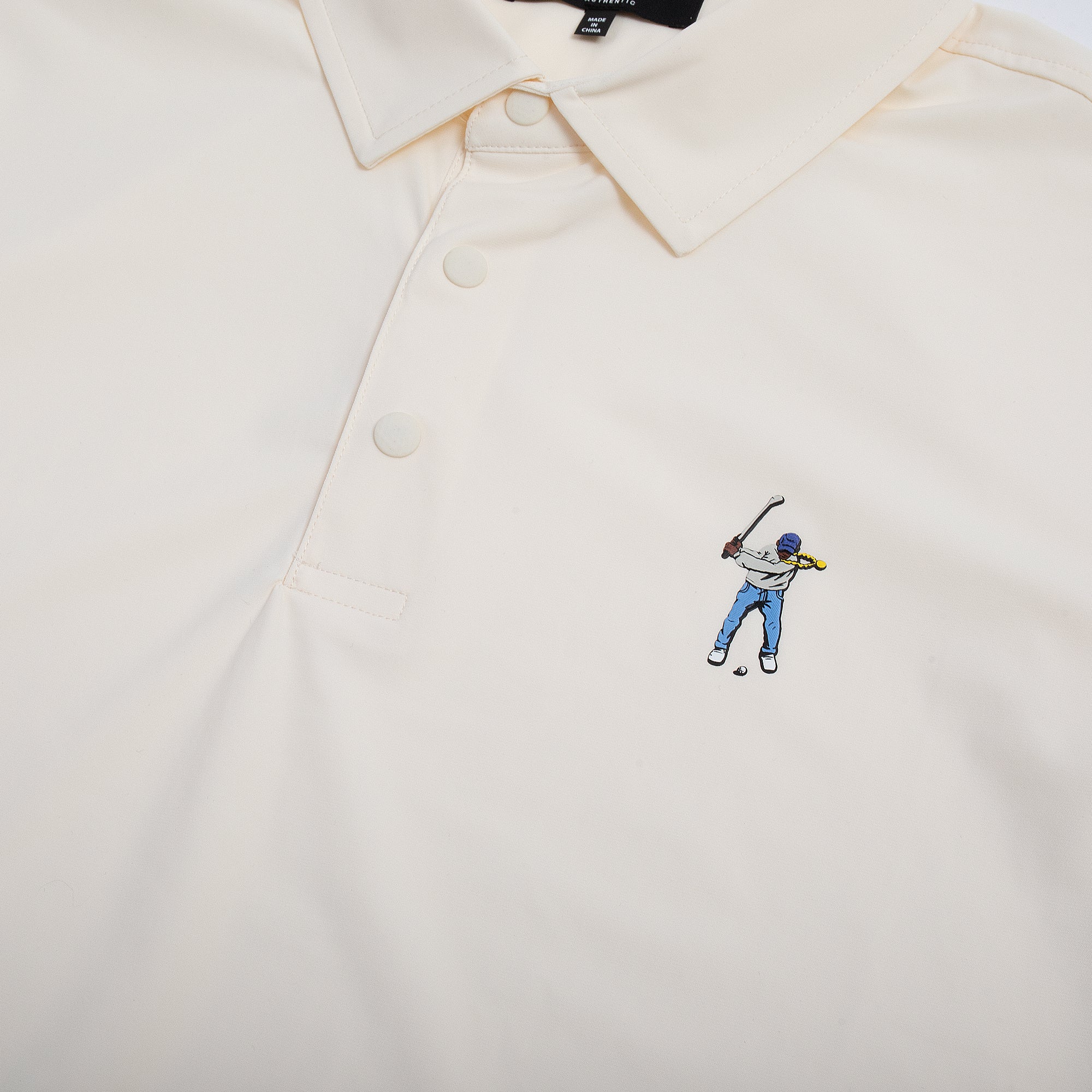 Eastside Golf Mens Snap Placket Polo Shirt - Image 2