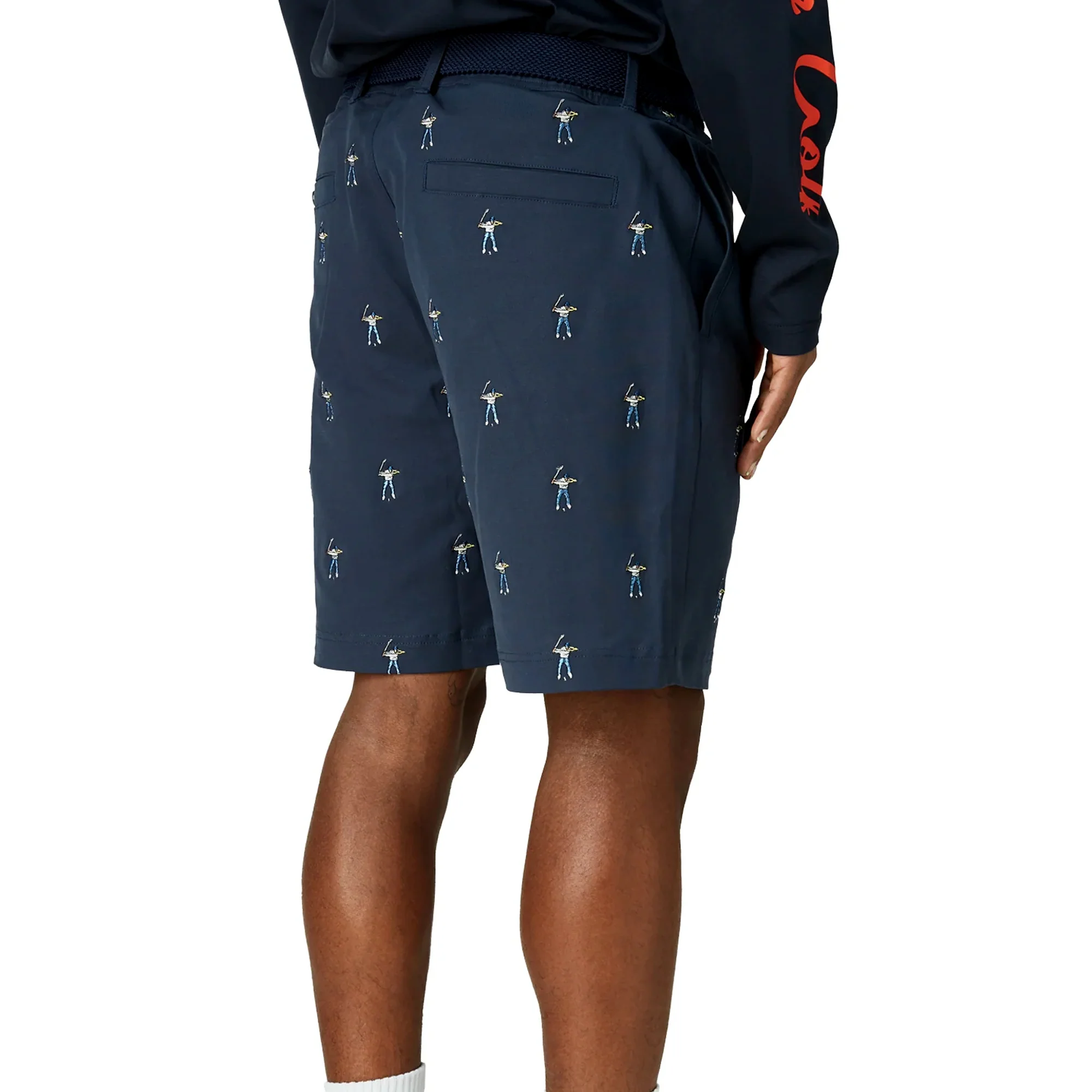Eastside Golf Mens Embroidered Core Woven Shorts - Image 3