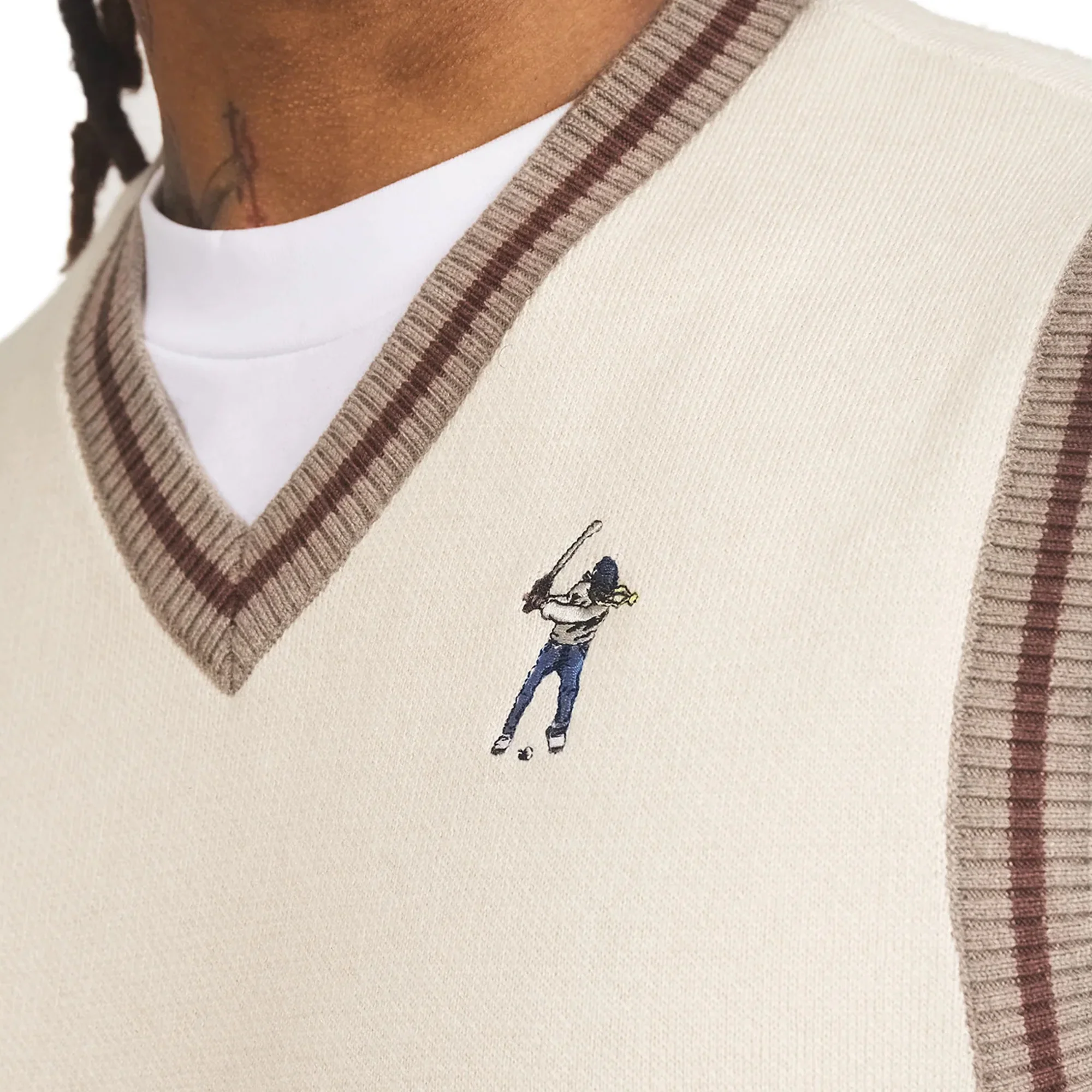 Eastside Golf Mens Loose Fit Sweater Vest - Image 4
