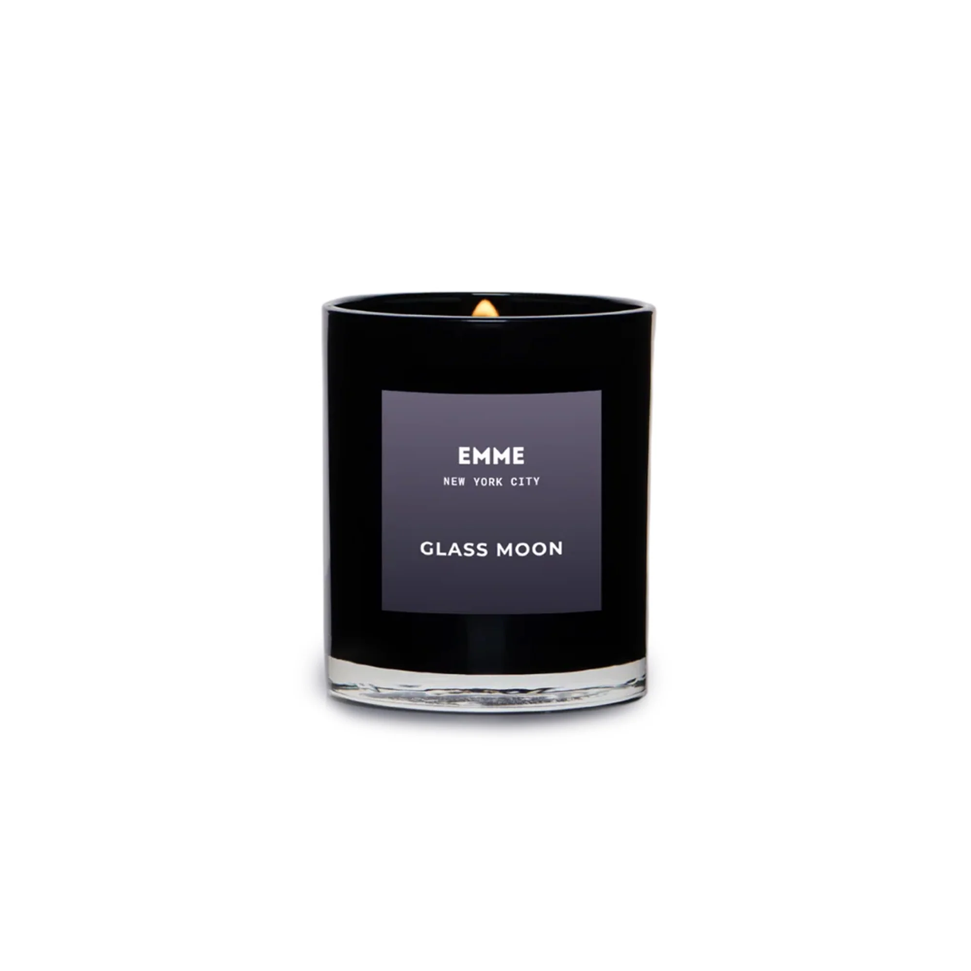 Emme Glass Moon Candle Jar
