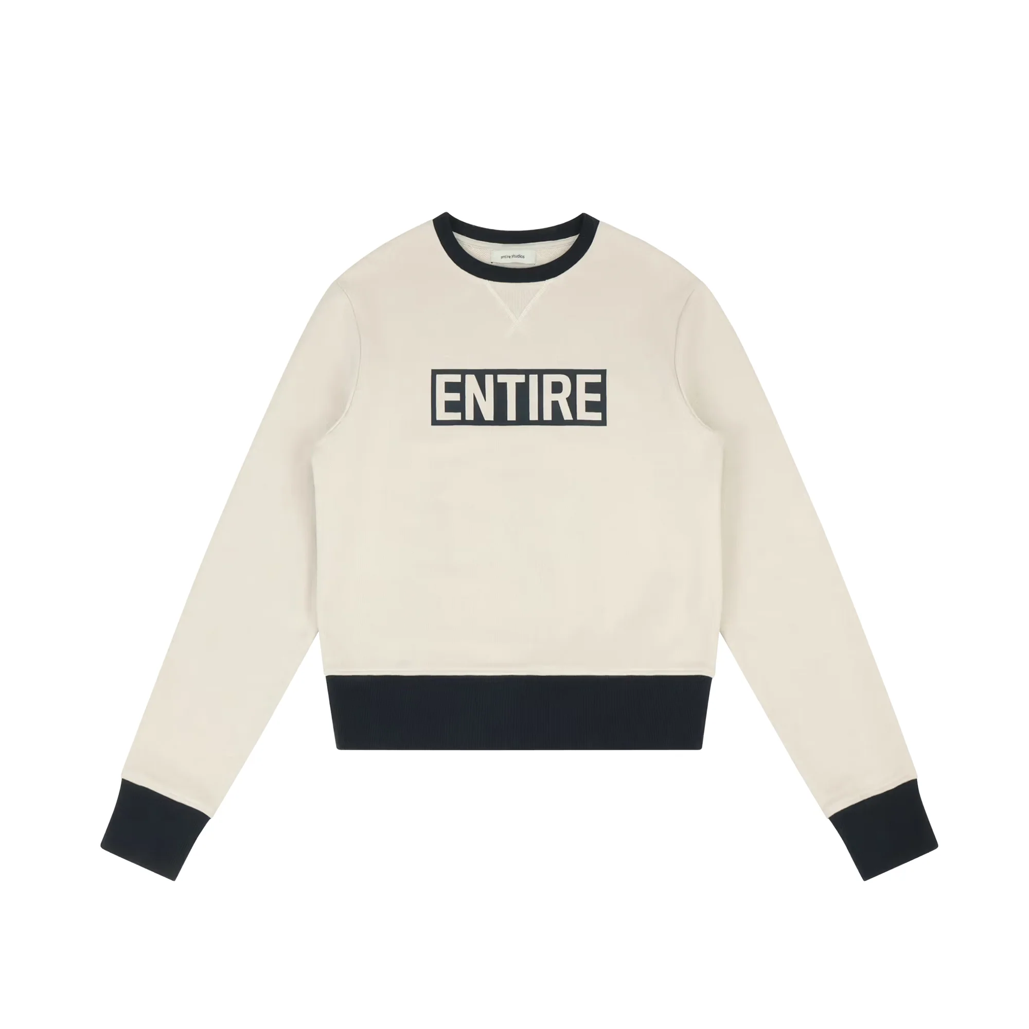 Entire Studio Mens Contro Crew Neck Sweatshirt