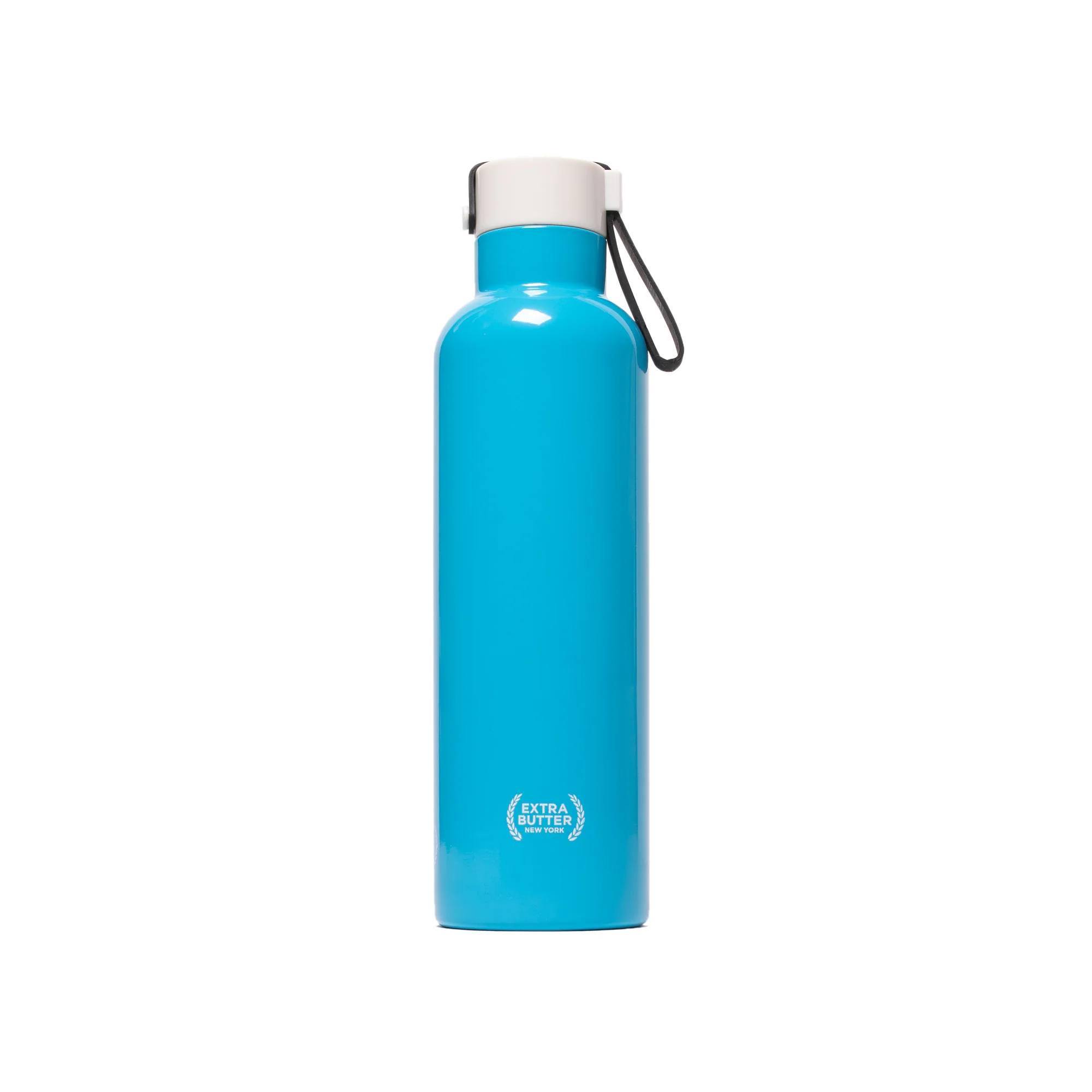Extra Butter 500mL Blue Water Bottle