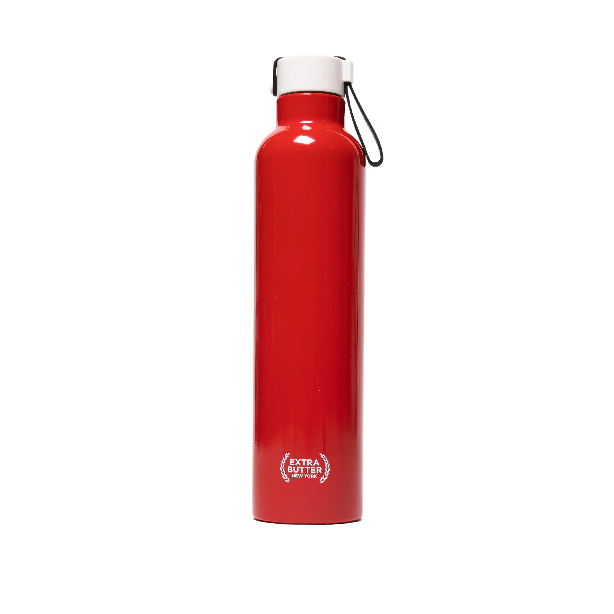 Extra Butter 750mL Red Water Bottle