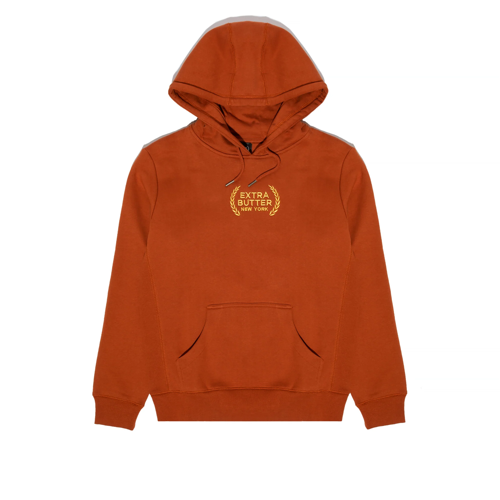 Extra Butter Mens Embroidered OS Hoodie 'Clay'