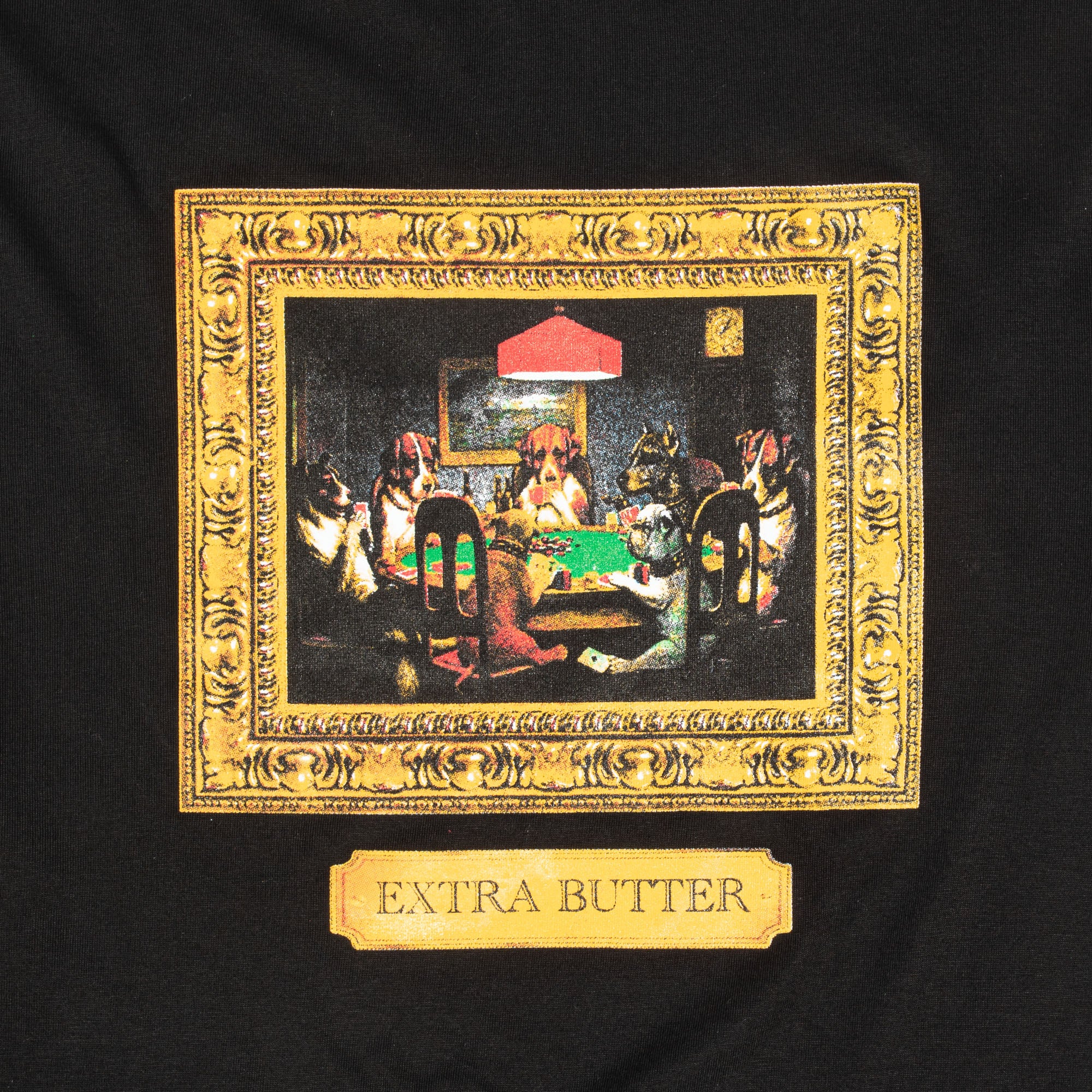 Extra Butter Dog Poker Longsleeve 'Black' - Image 2