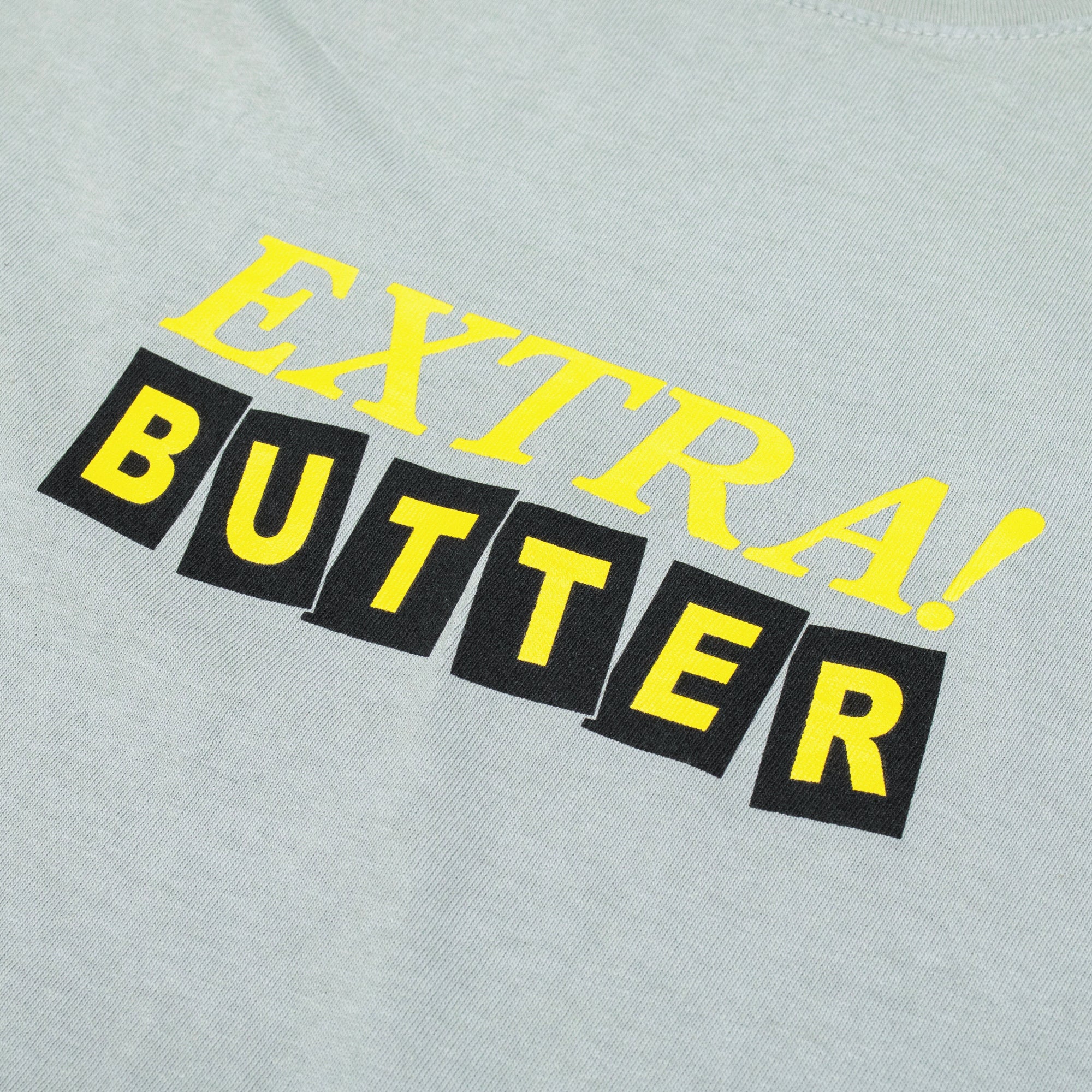 Extra Butter Front Page Tee - Image 3