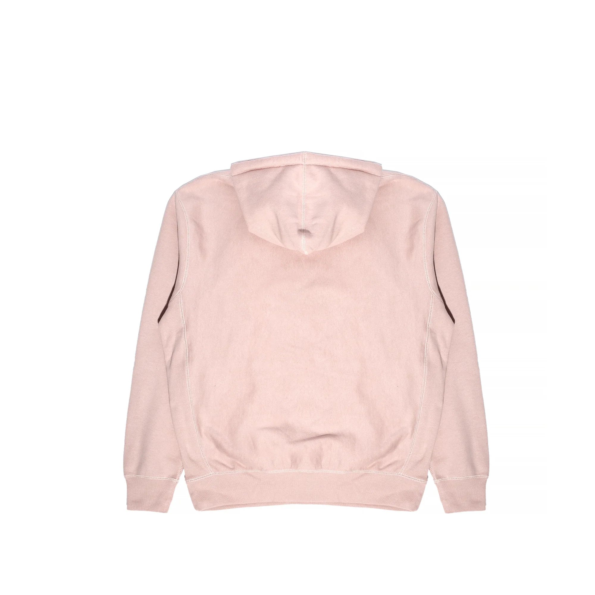 Extra Butter Mens Embroidered Hoodie 'Dusty Pink' - Image 2