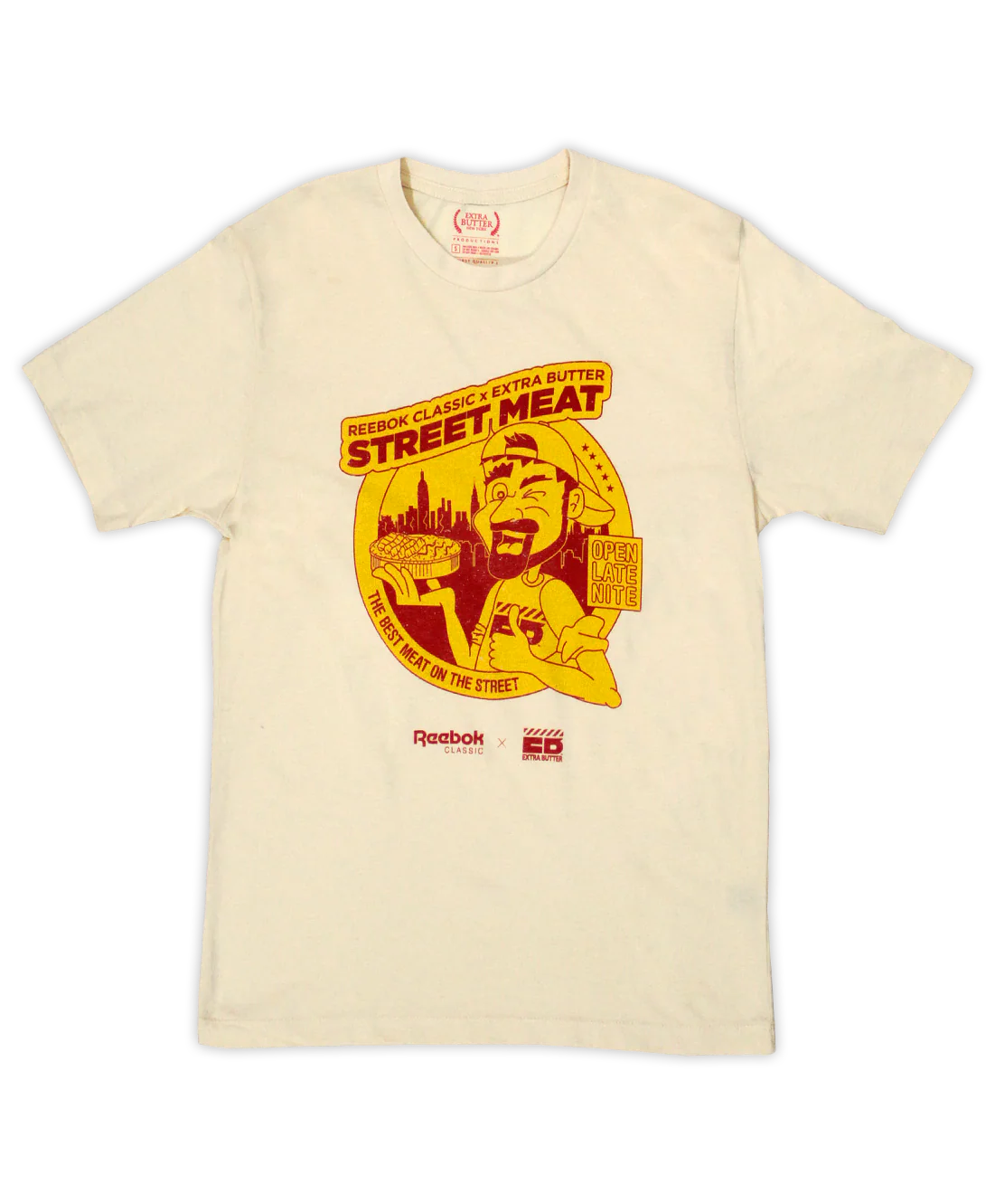 Extra Butter: Street Meat Tee (Tan)