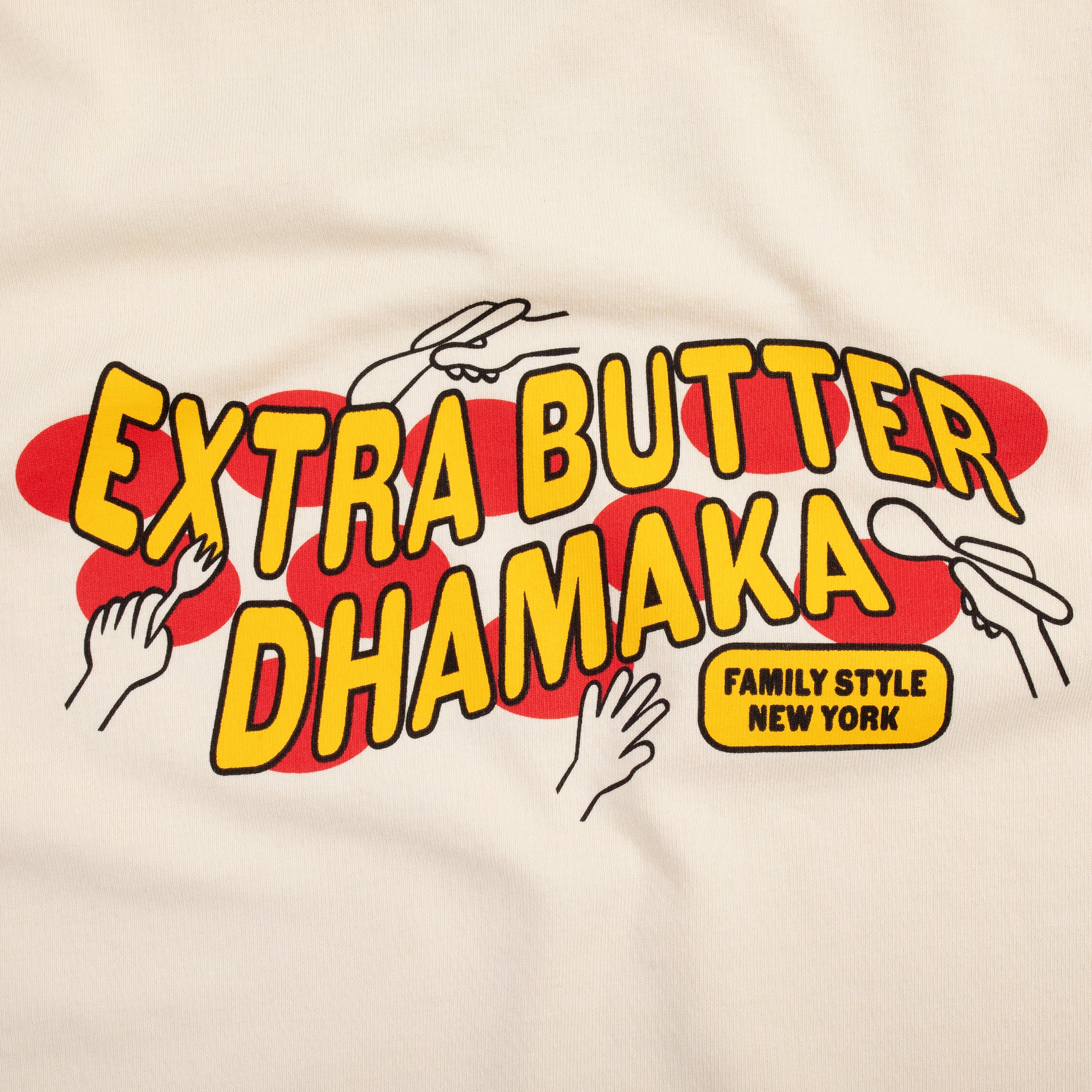 Extra Butter x Dhamaka Family Style Tee - Image 3