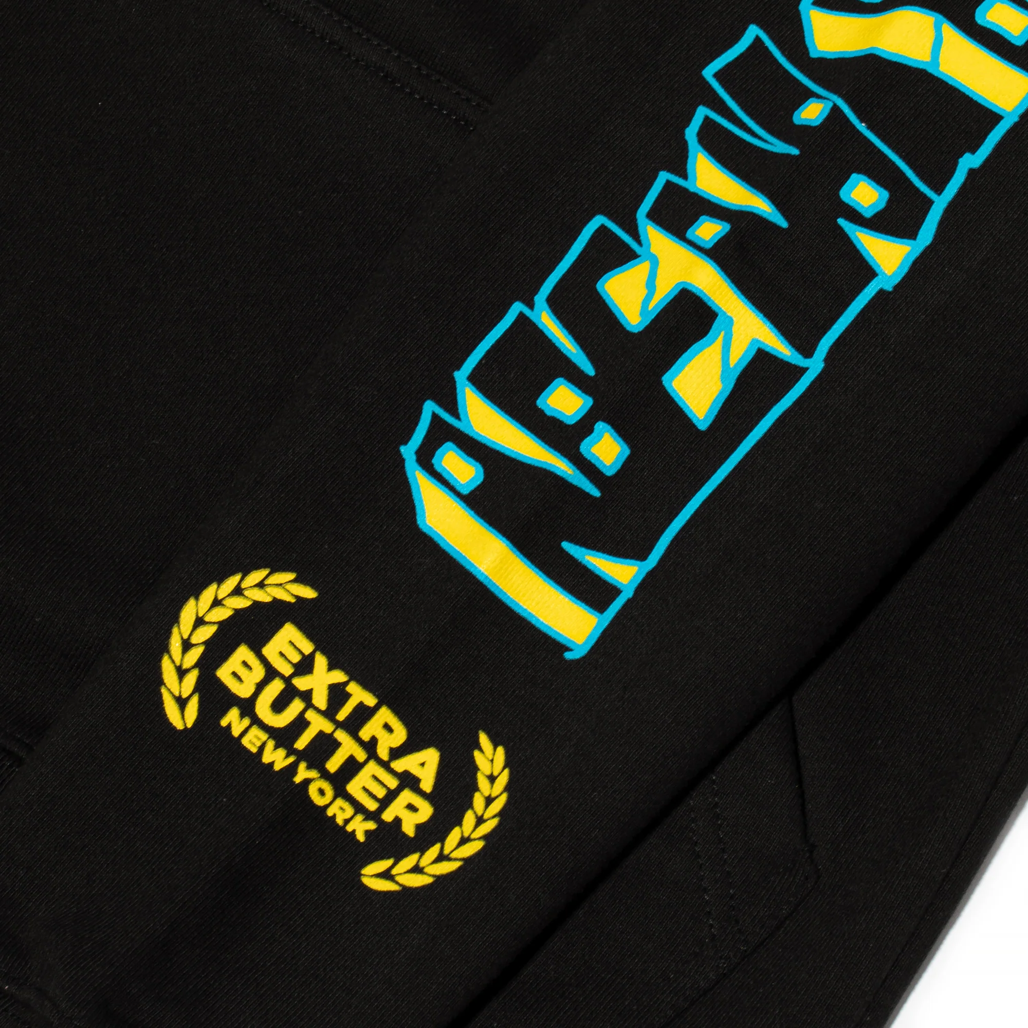 Market x Extra Butter Skyline Hoodie 'Black' - Image 3