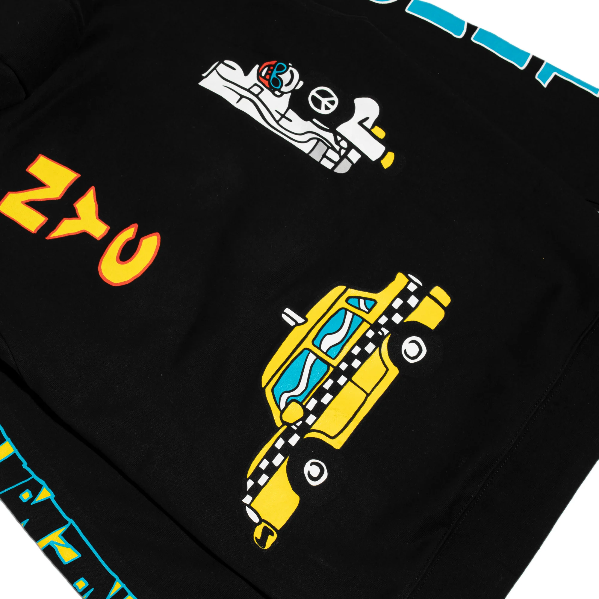 Market x Extra Butter Skyline Hoodie 'Black' - Image 4