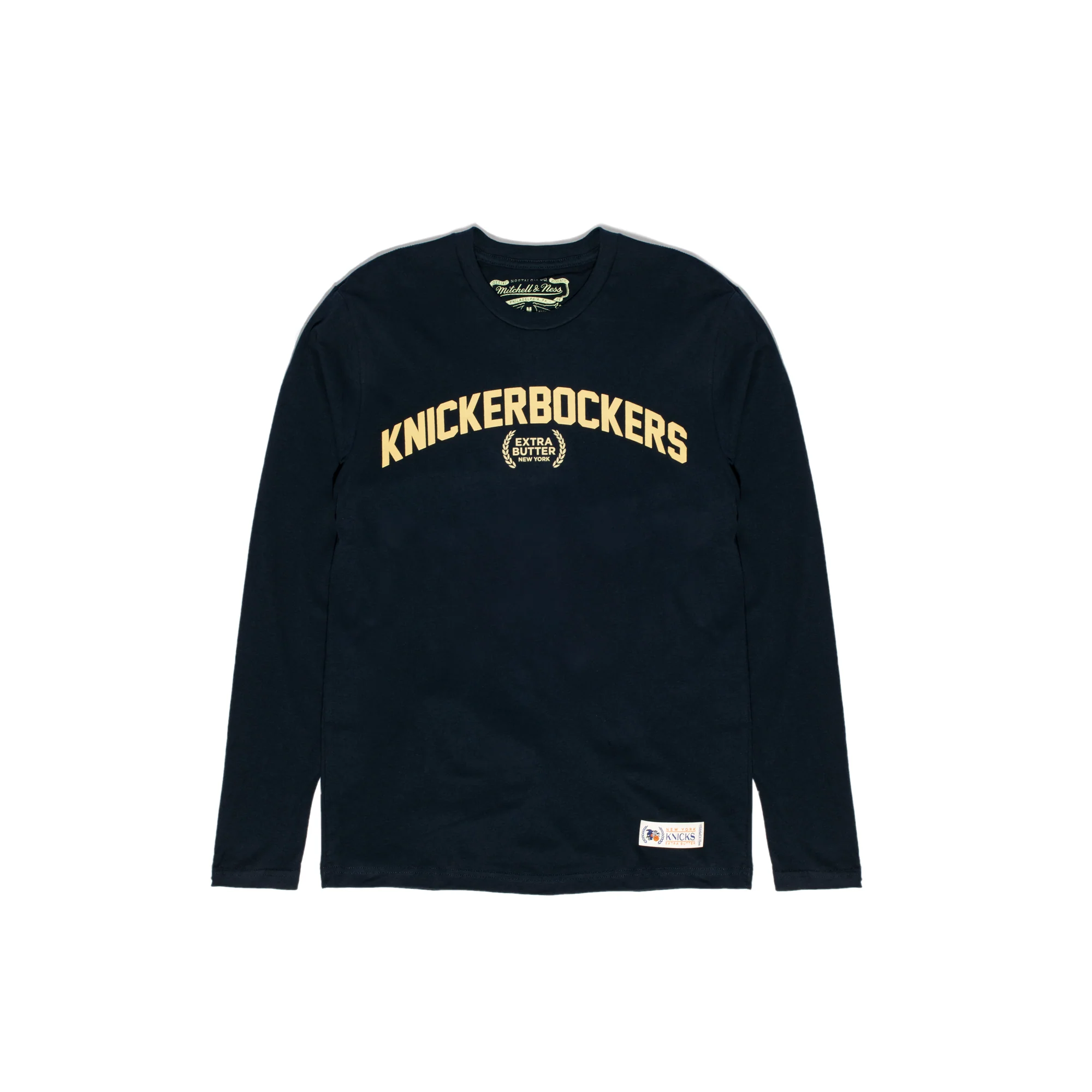 Mitchell & Ness x EB NBA Knickerbockers LS Tee 'Navy'