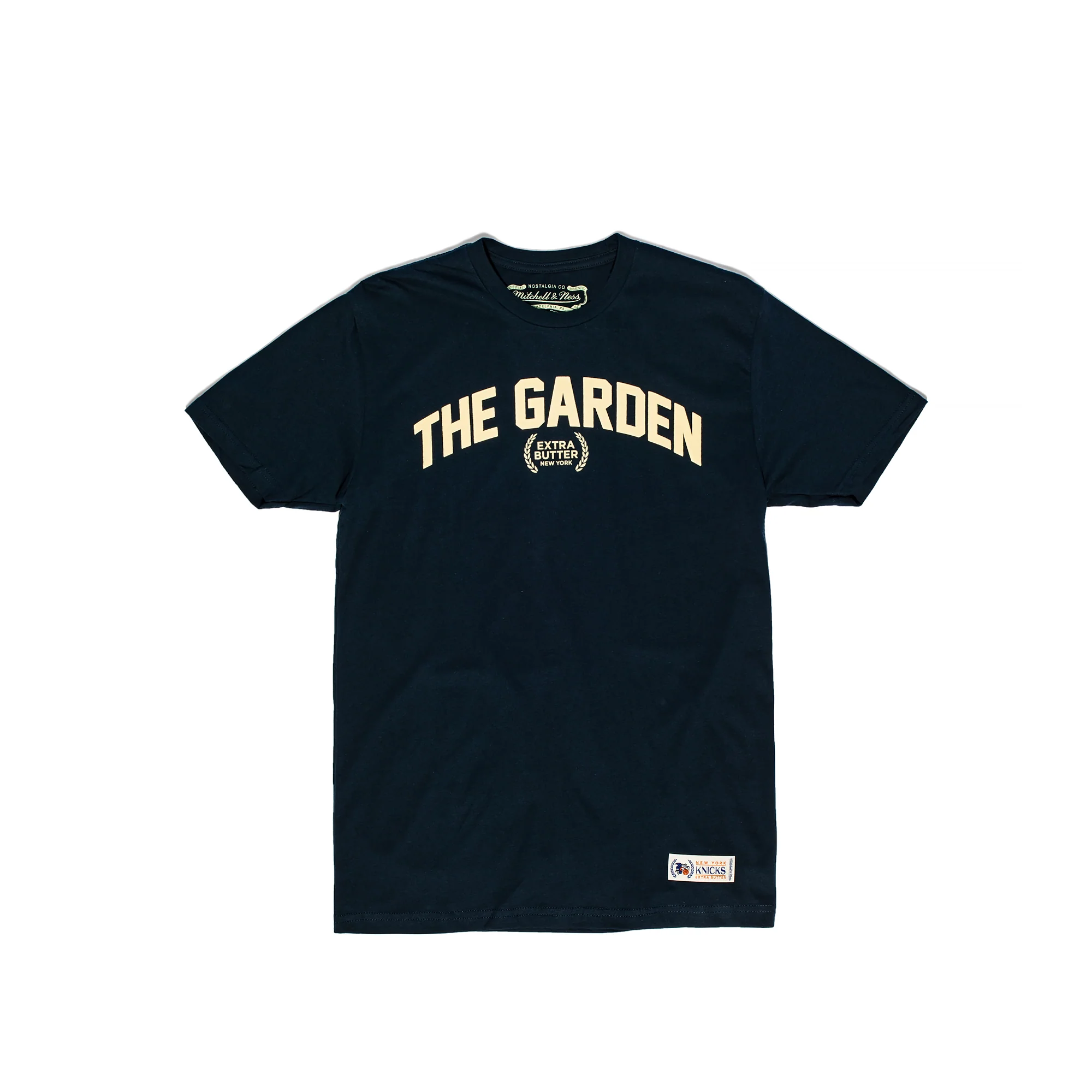 Mitchell & Ness x EB NBA The Garden Tee 'Navy'