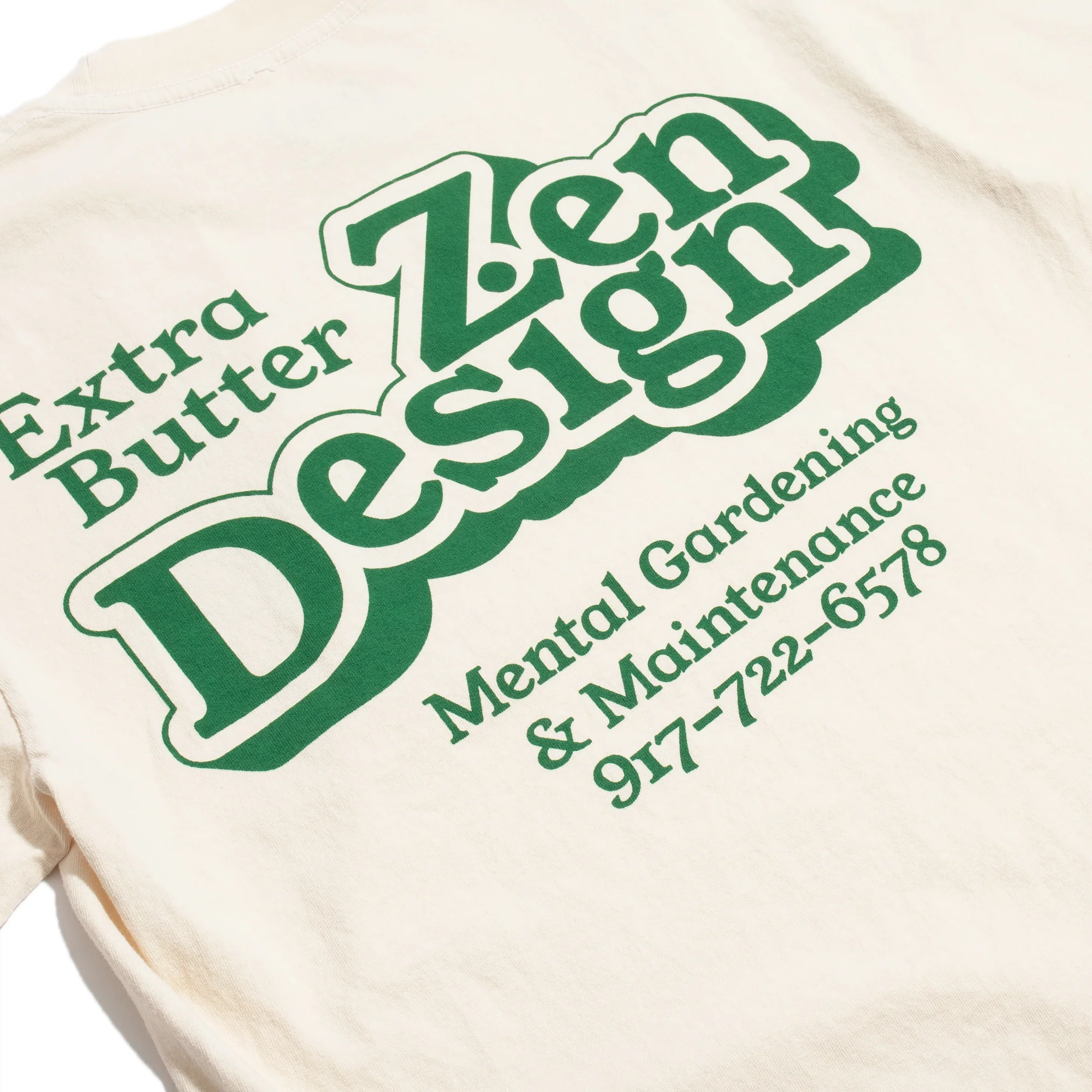 Extra Butter Zen Design Tee - Image 4