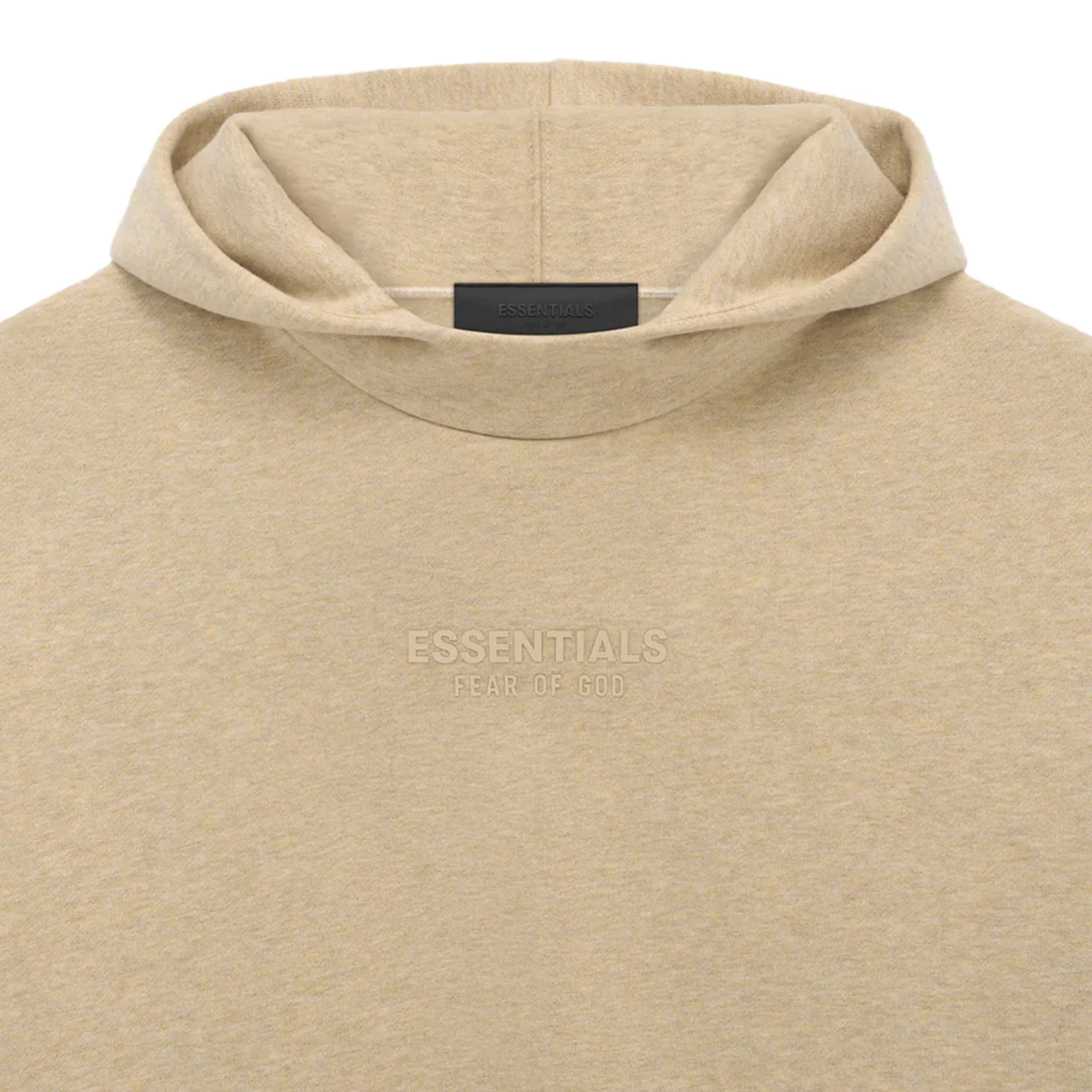 Fear of God Essential Gold Heather Hoodie - Image 3