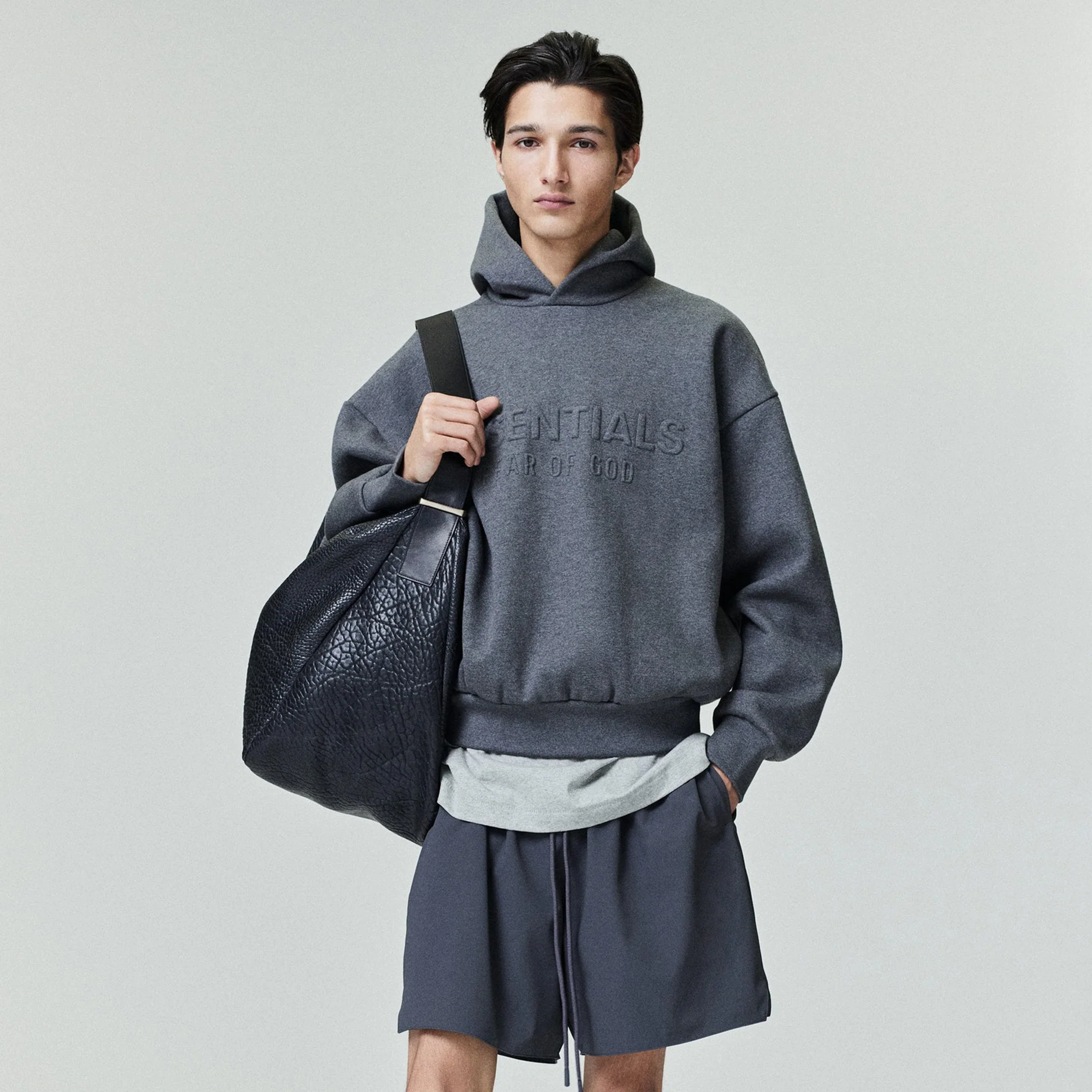 Fear of God ESSENTIALS Mens Classic Hoodie - Image 2