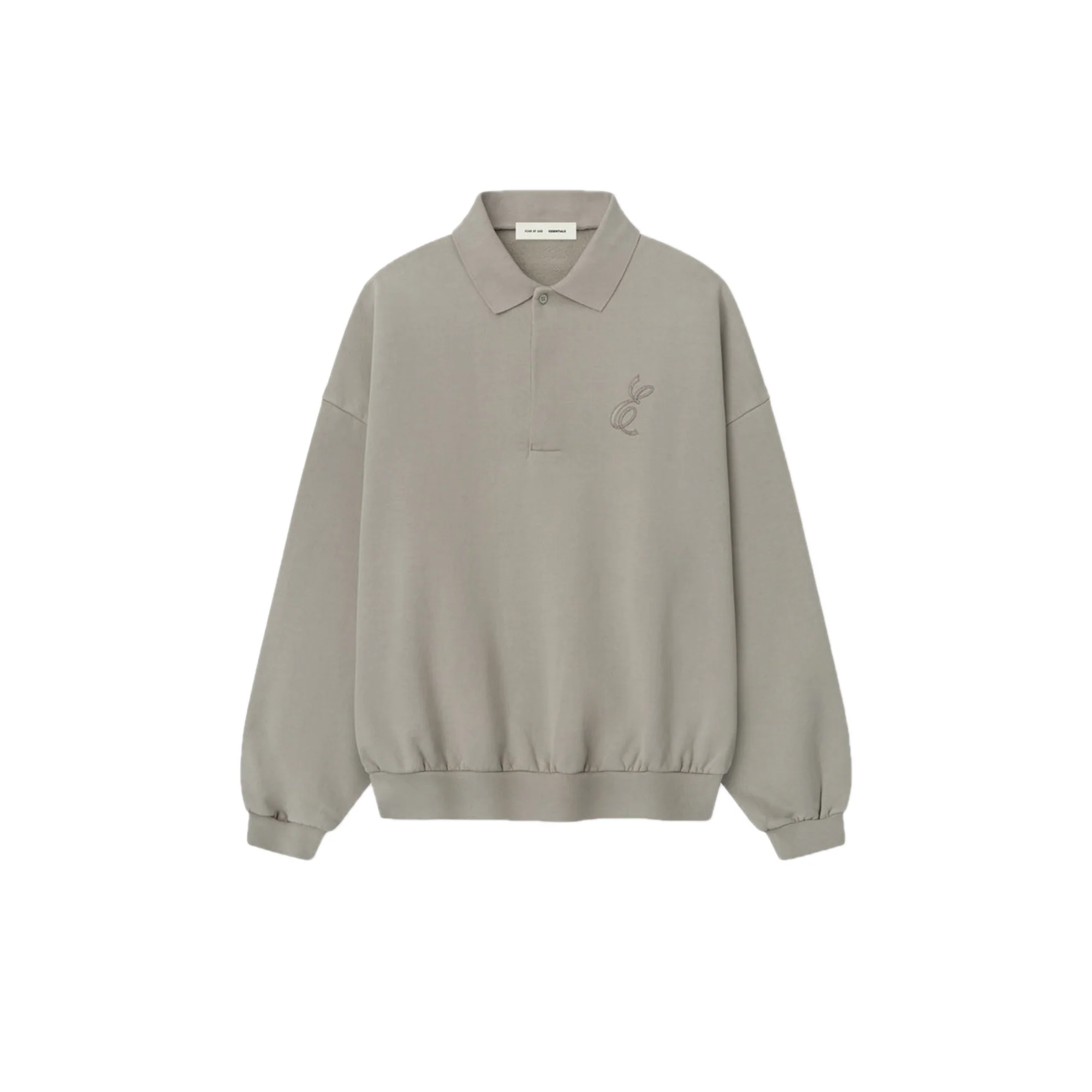 Fear of God ESSENTIALS Mens Classic Polo Sweatshirt