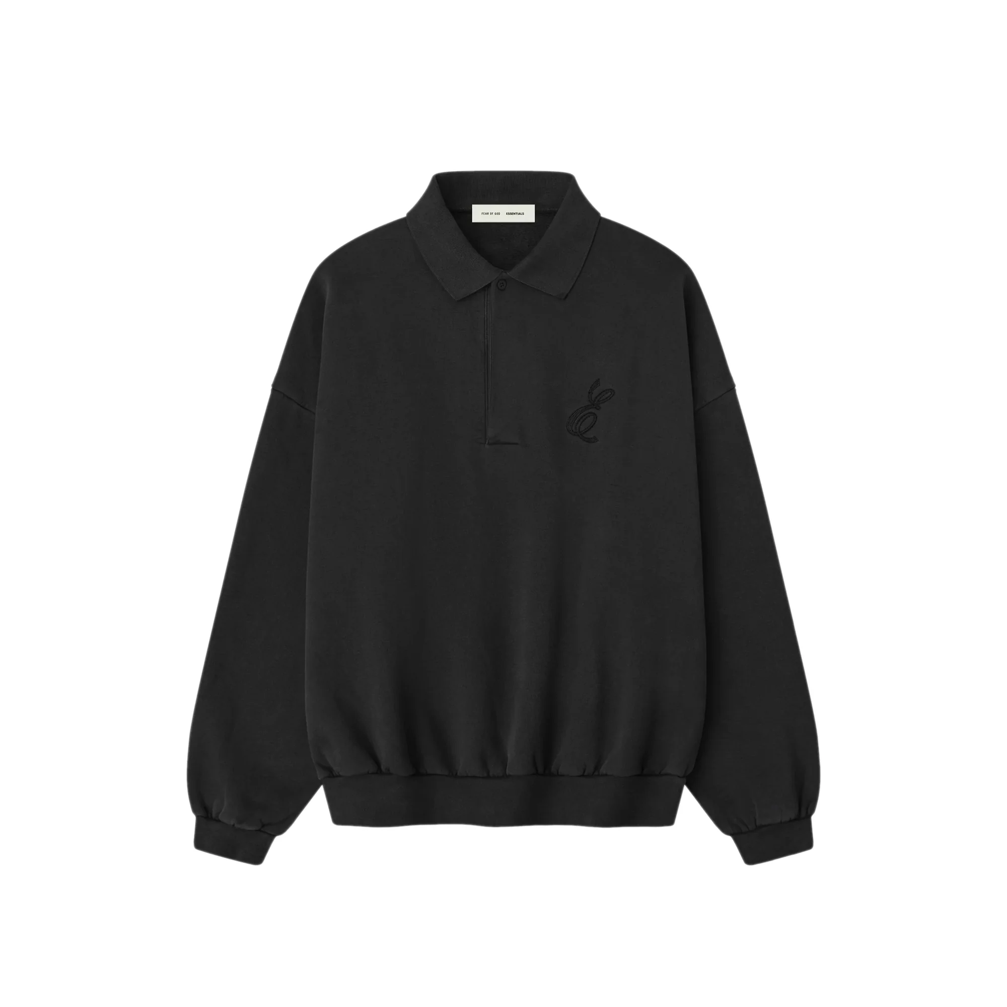 Fear of God ESSENTIALS Mens Classic Polo Sweatshirt