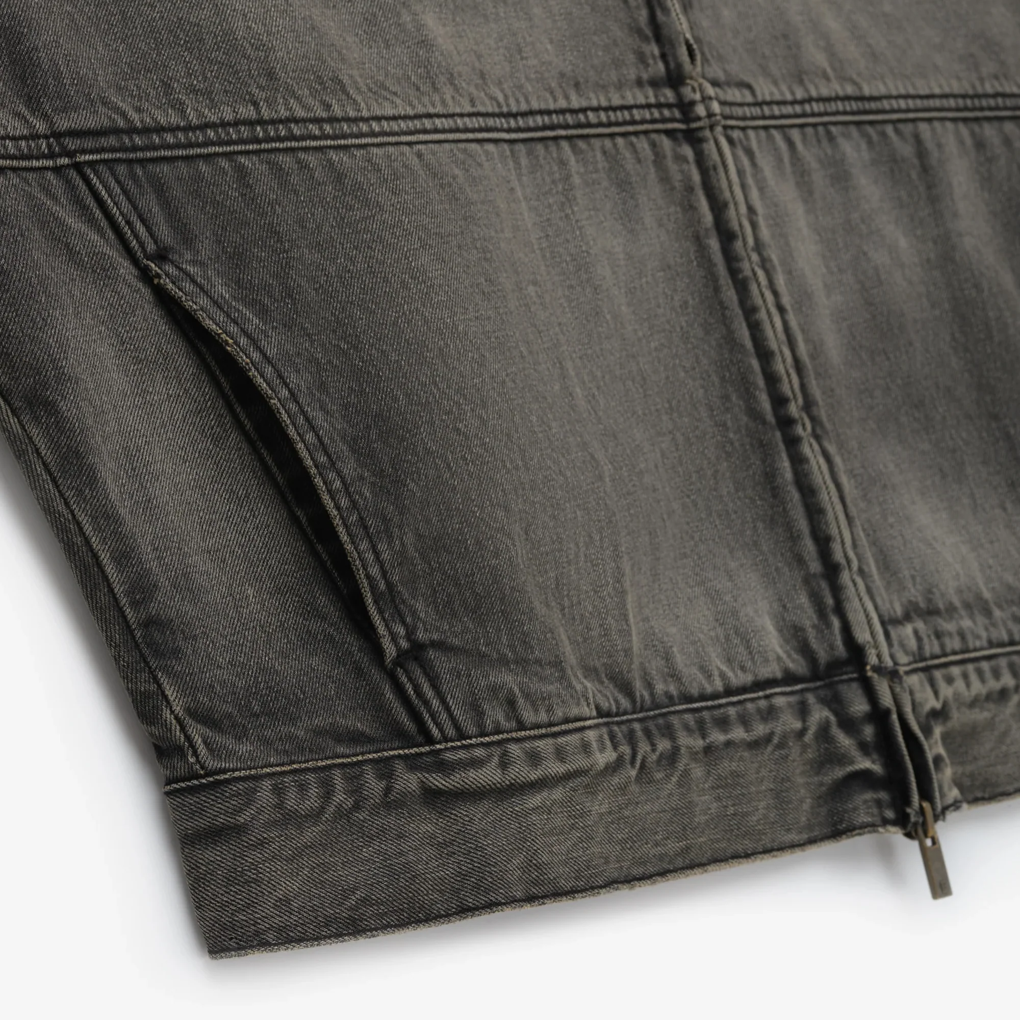 Fear Of God Essentials Mens Denim Tucker Jacket - Image 4
