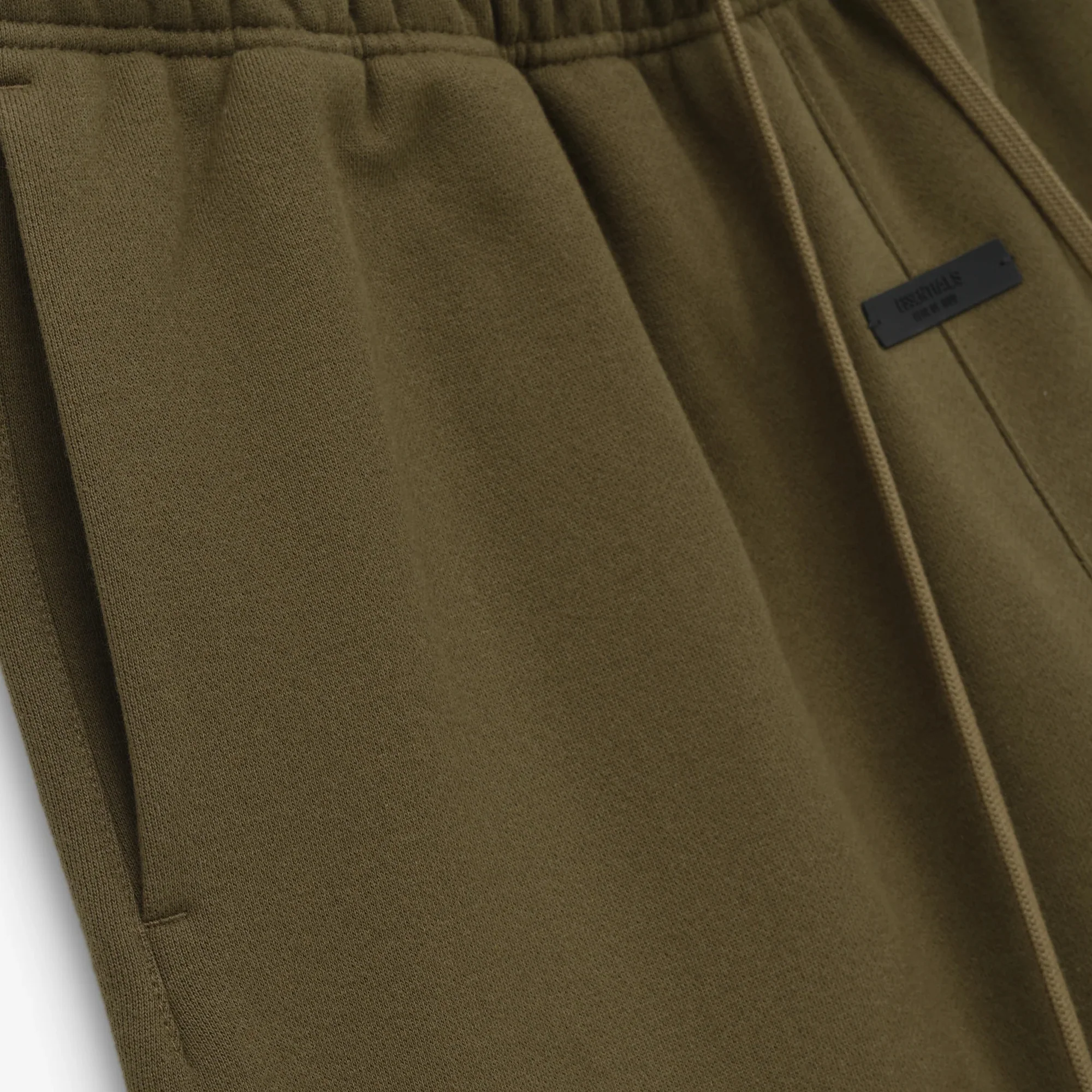 Fear of God Essentials Mens Fleece Soccer Short - Image 4