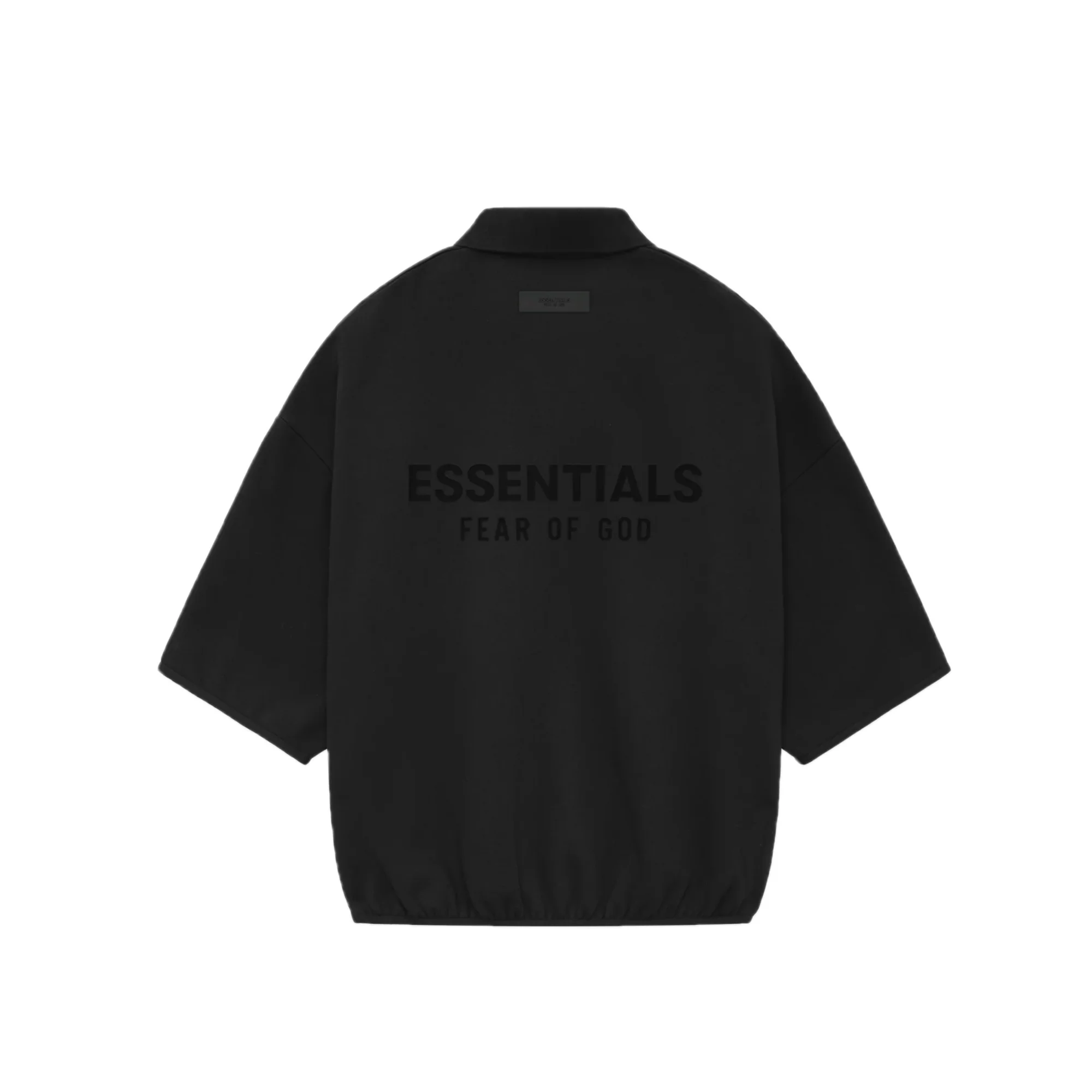 Fear of God Essentials Mens 3/4 Sleeve Polo - Image 2