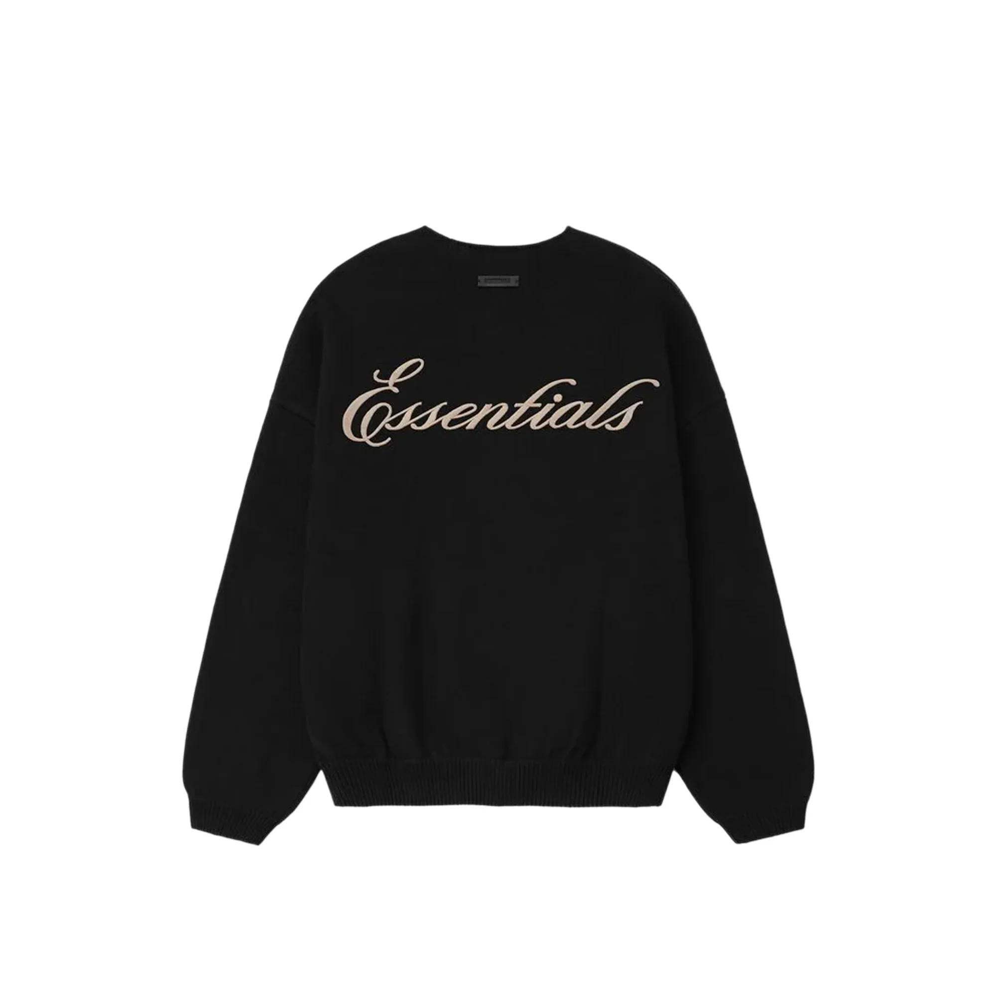 Fear of God ESSENTIALS Mens Waffle Crewneck Sweater - Image 2